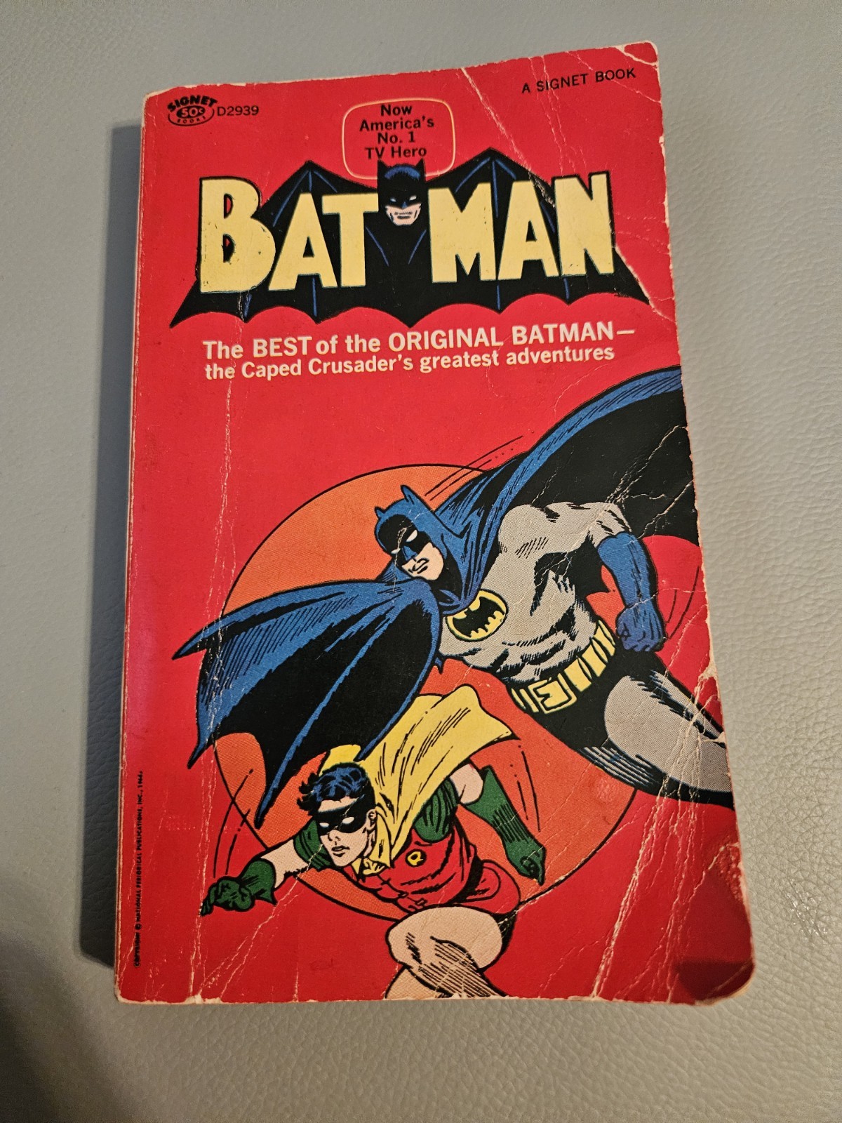 Best Of Batman 1966 Signet Paperback D 2939 191 Pages