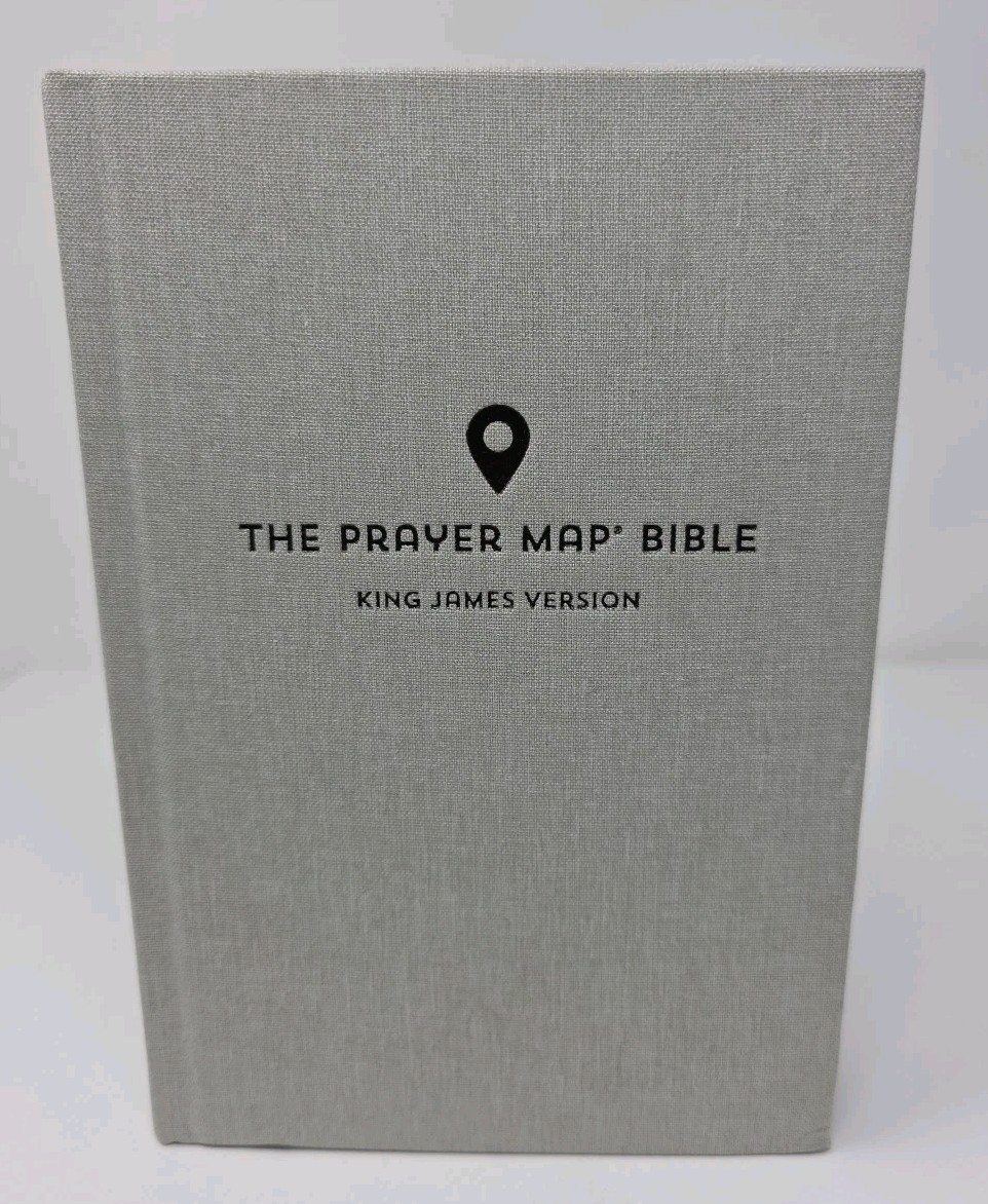 The Prayer Map* Bible – King James Version Holy Bible – KJV – Jesus words in RED