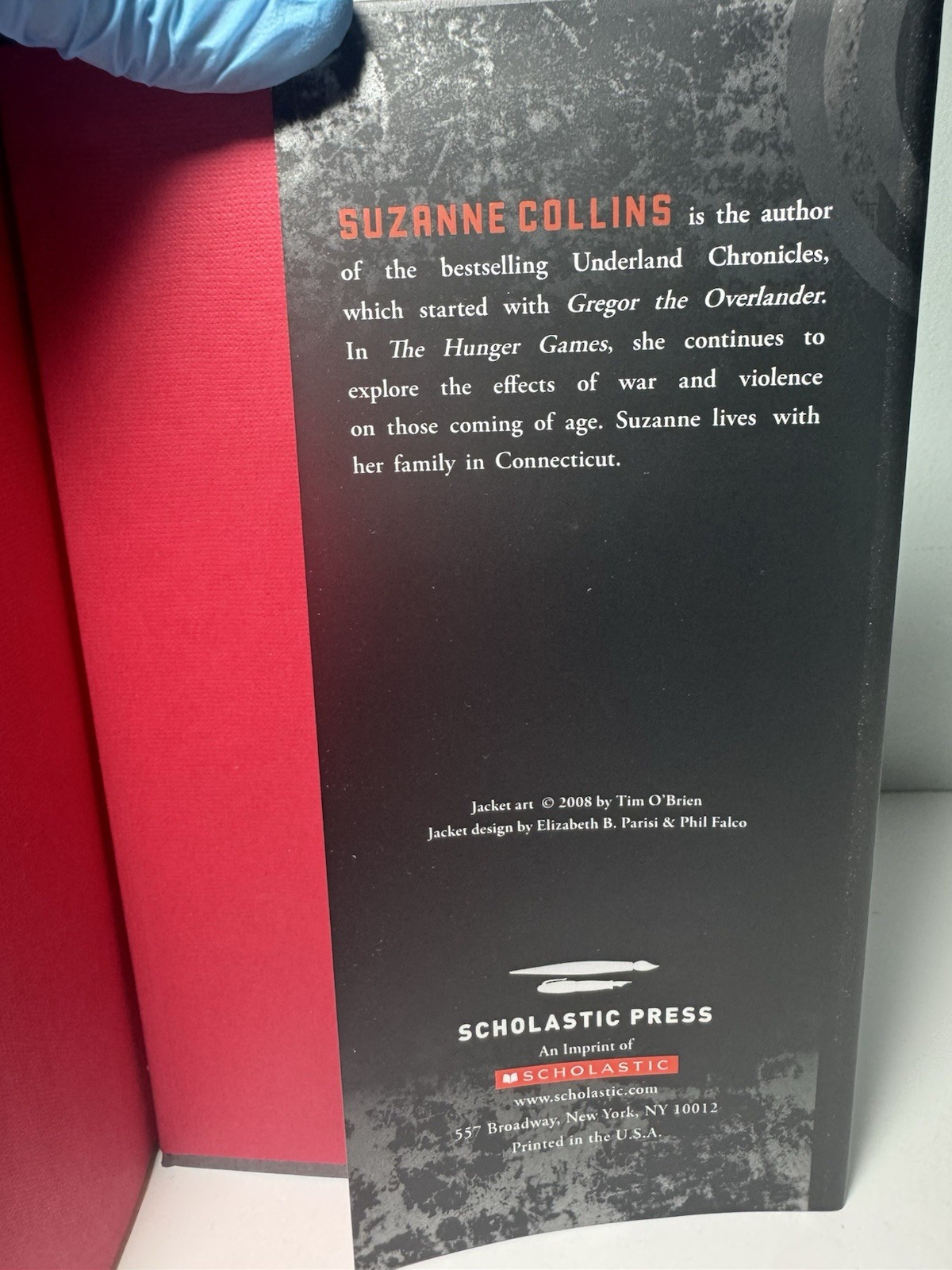Hunger Games 1st Edition October 2008 Suzanne Collins Hardcover w/ Dust Jacket
