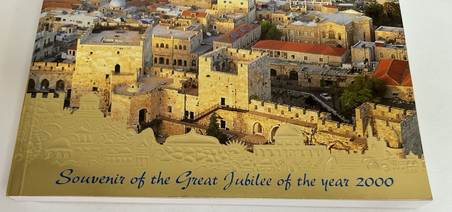 The Holy Land Book Souvenir Great Jubilee 2000 Travel Religion History Photos