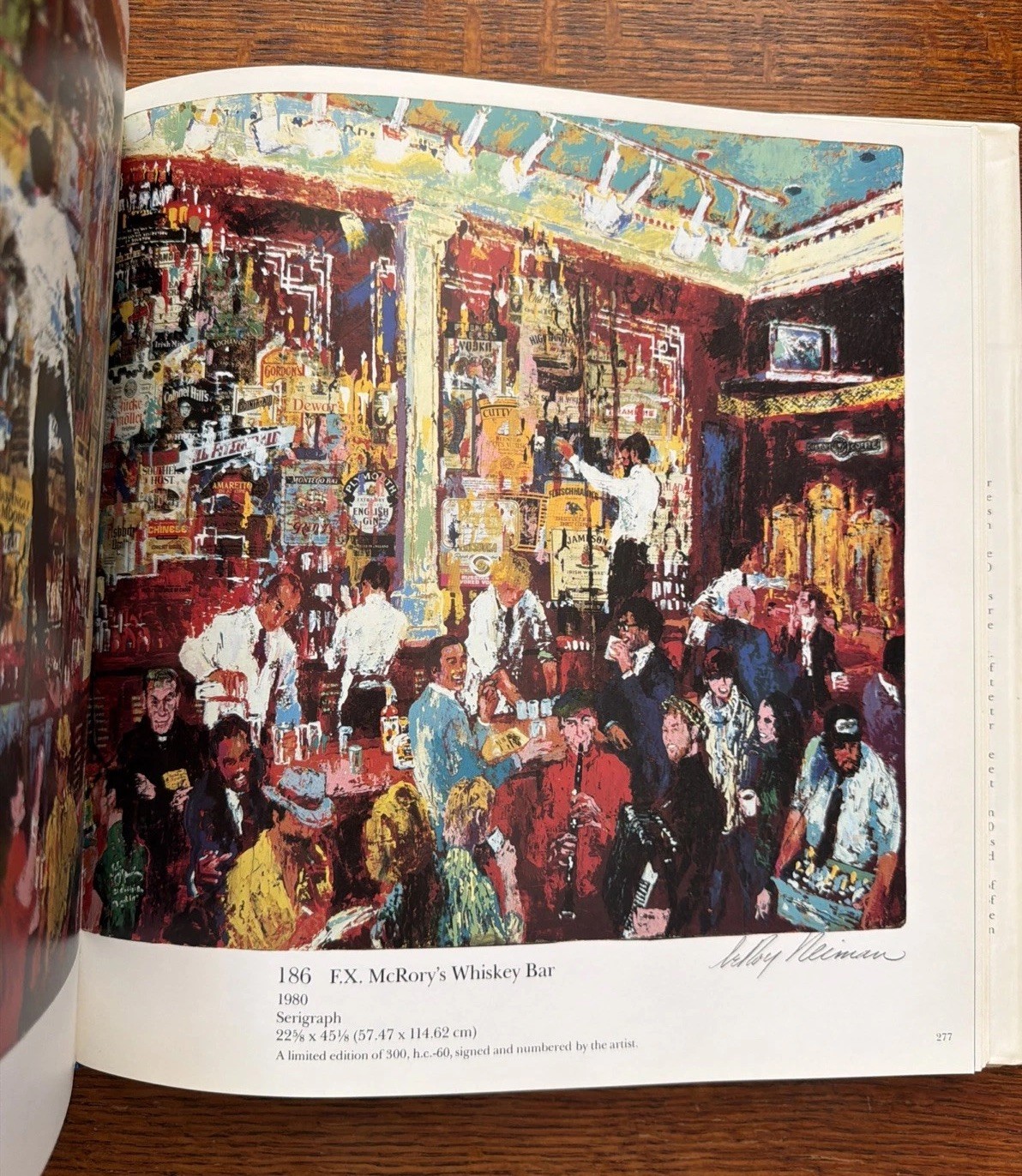 The Prints of LeRoy Neiman: A Catalogue of Raisonné, 1980 HBDJ – SIGNED!