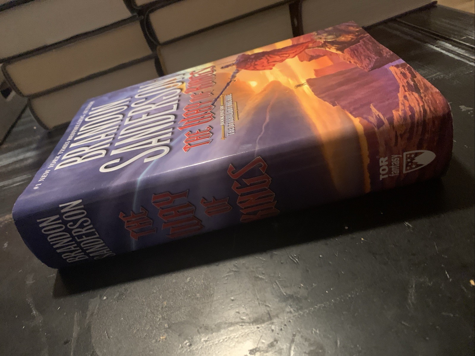 Way of Kings BK 1 Stormlight Archive by Brandon Sanderson 2010 HCDJ 1st/14th Edt