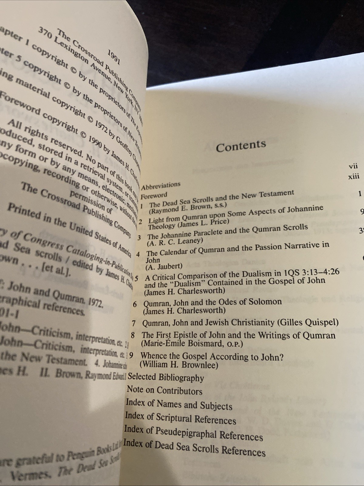 John and the Dead Sea Scrolls by James H. Charlesworth (1990, Trade Paperback)