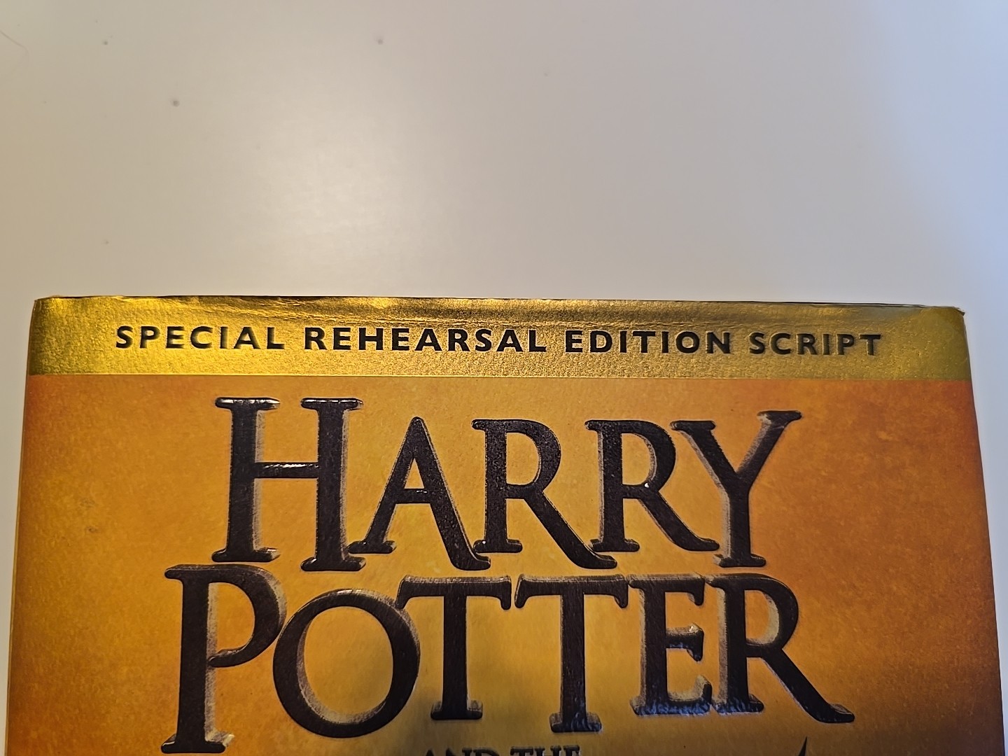 Harry Potter and the Cursed Child Special Rehearsal Ed Script First Ed Hardcover