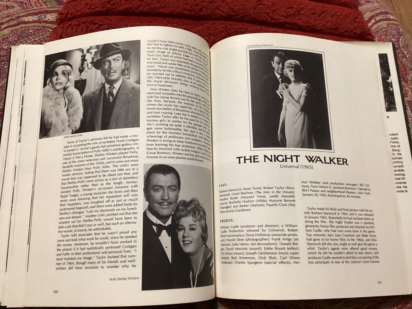 FILMS OF ROBERT TAYLOR, 1975 HC/DJ, VG. COND, 223 PAGES/ FREE POSTAGE!!!!