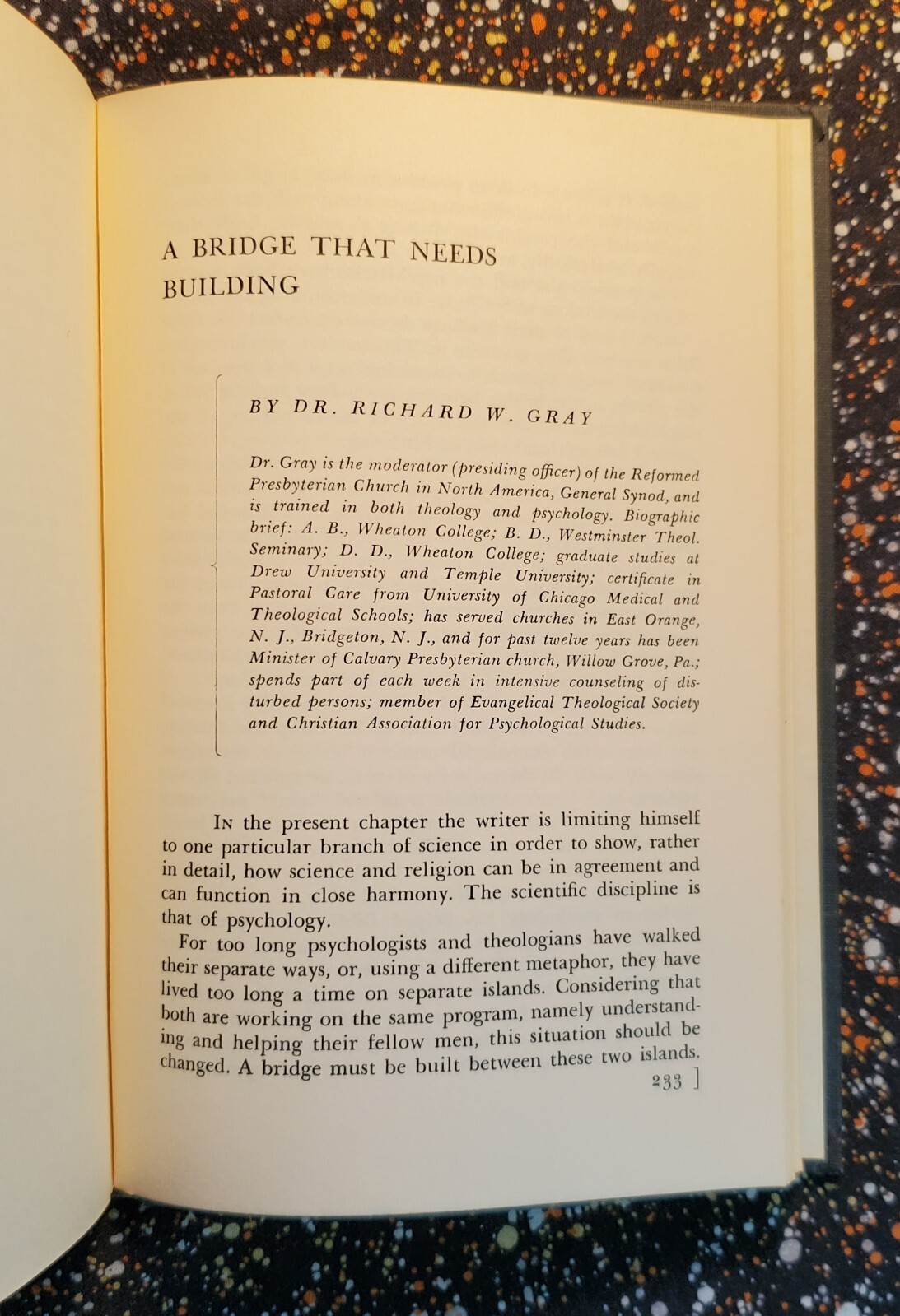 Science and Religion Twenty-Three Prominent Churchmen Express Their Opinion 1962