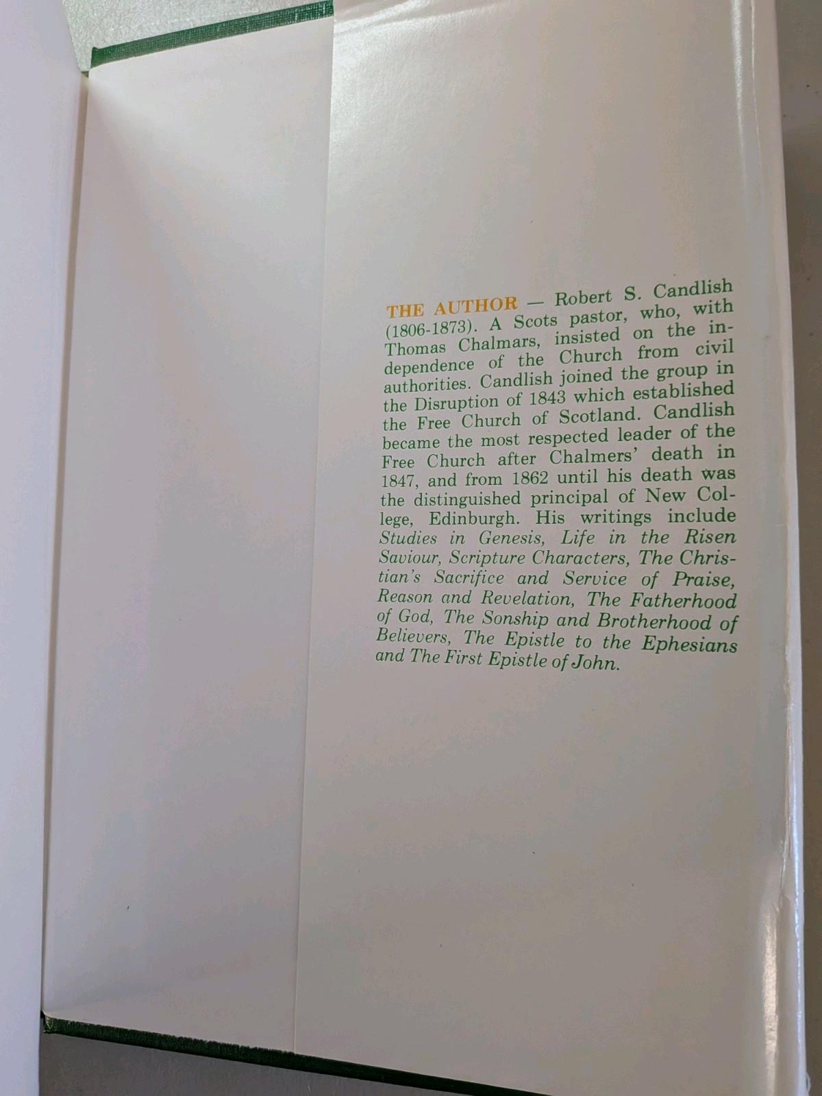 Studies in Genesis: Expository Messages by Robert S. Candlish, Kregel