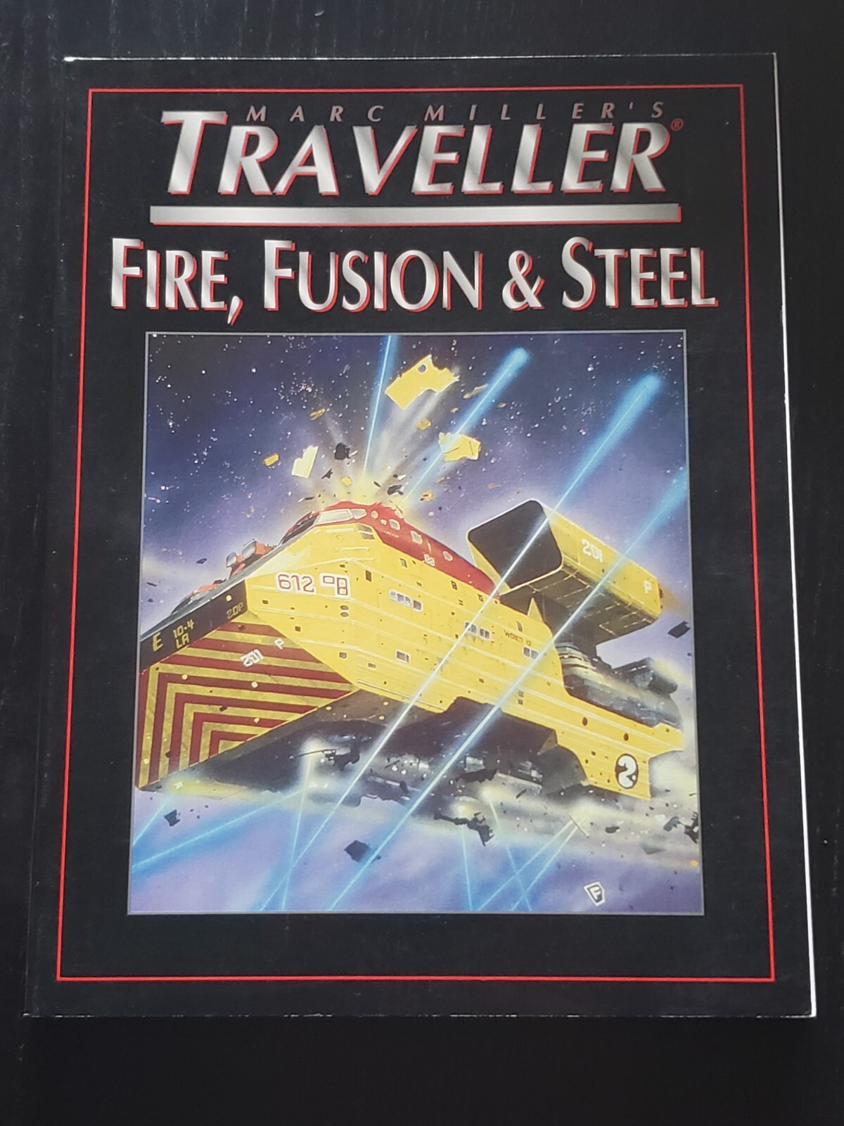 Marc Miller’s Traveller FIRE, FUSION & STEEL 4th Edition Softcover