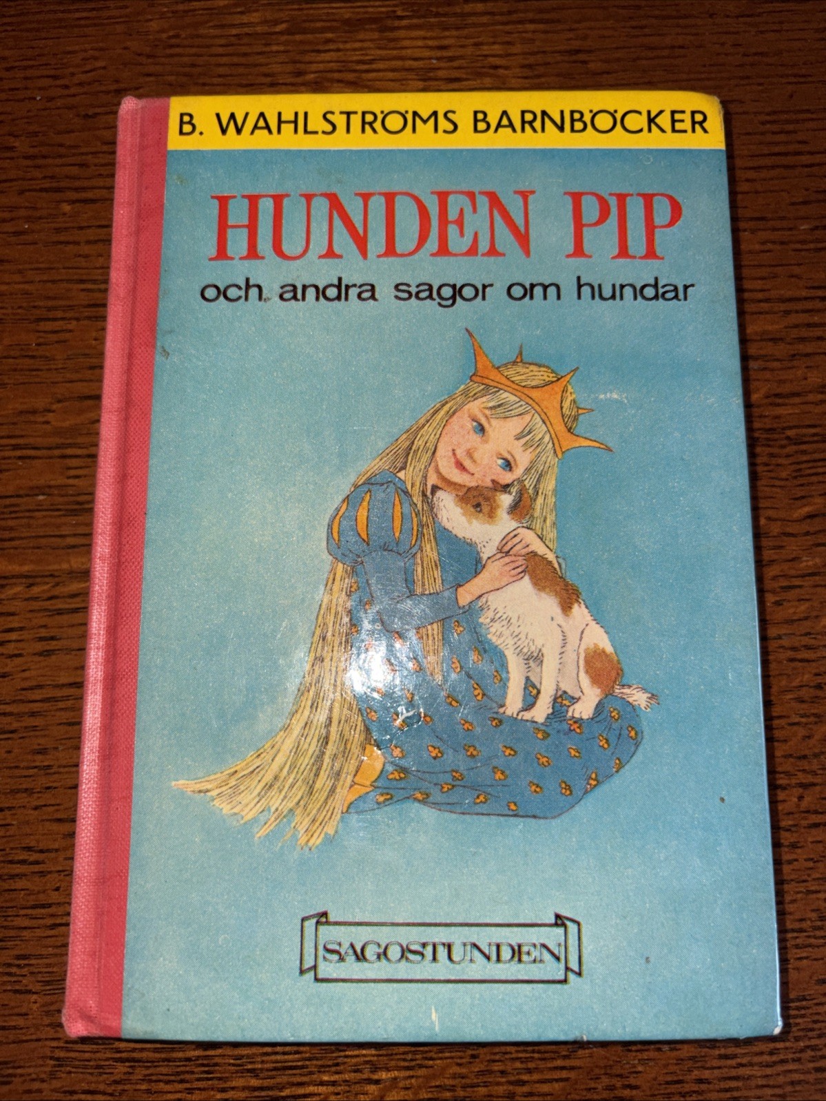 HUNDEN PIP B Wahlstrom’s Barnbocker Swedish Hardcover Children’s Book 1968