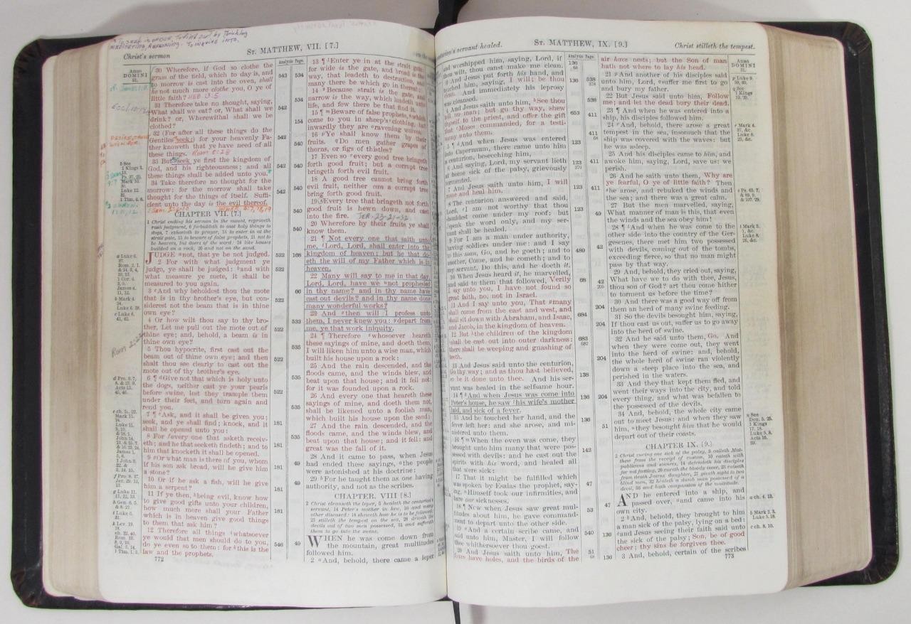 1985 Dugan Topical Reference Holy Bible Analytical Study Cruden’s Concordance