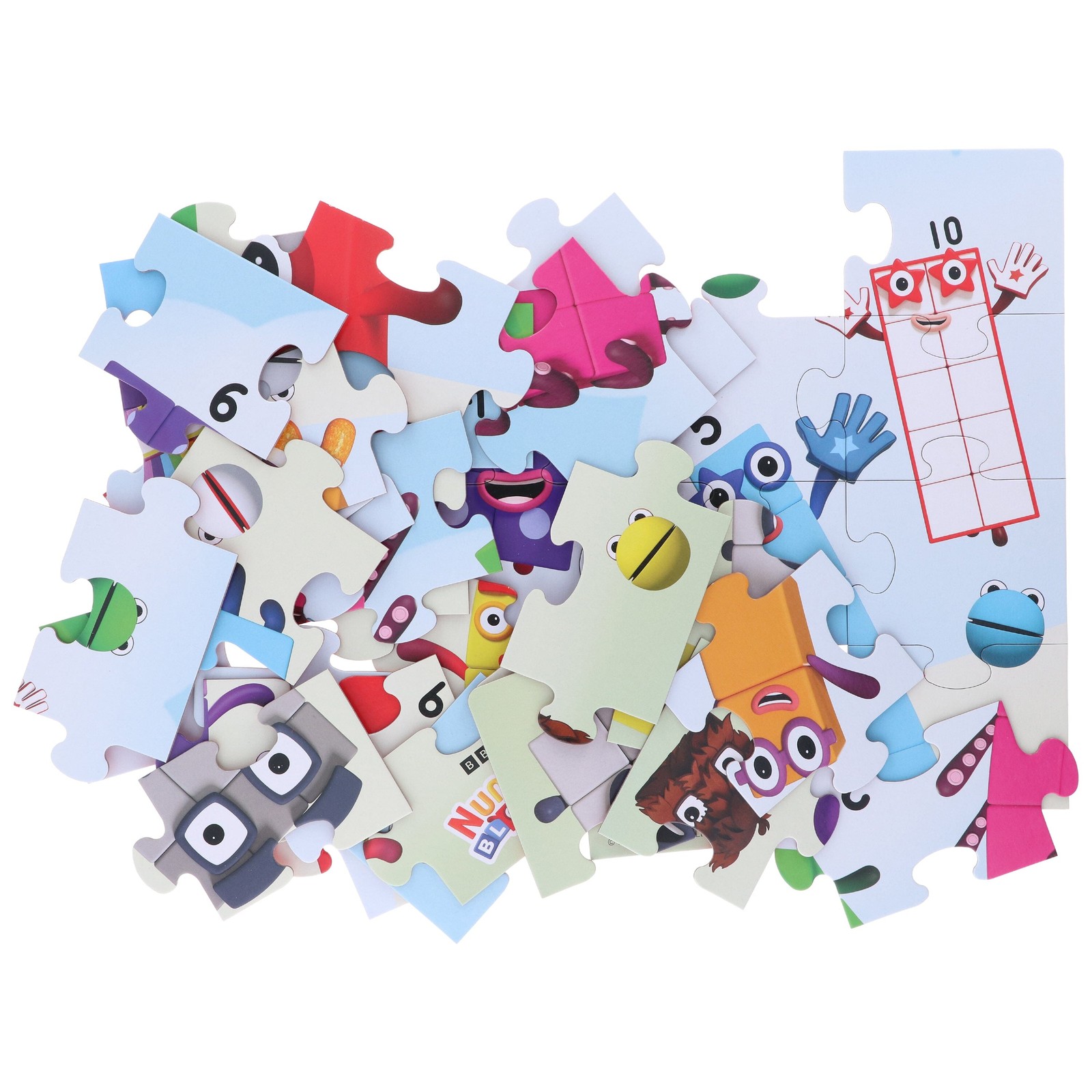 Numberblocks: First Numbers Jigsaw & Book – Ages 3+ – BB