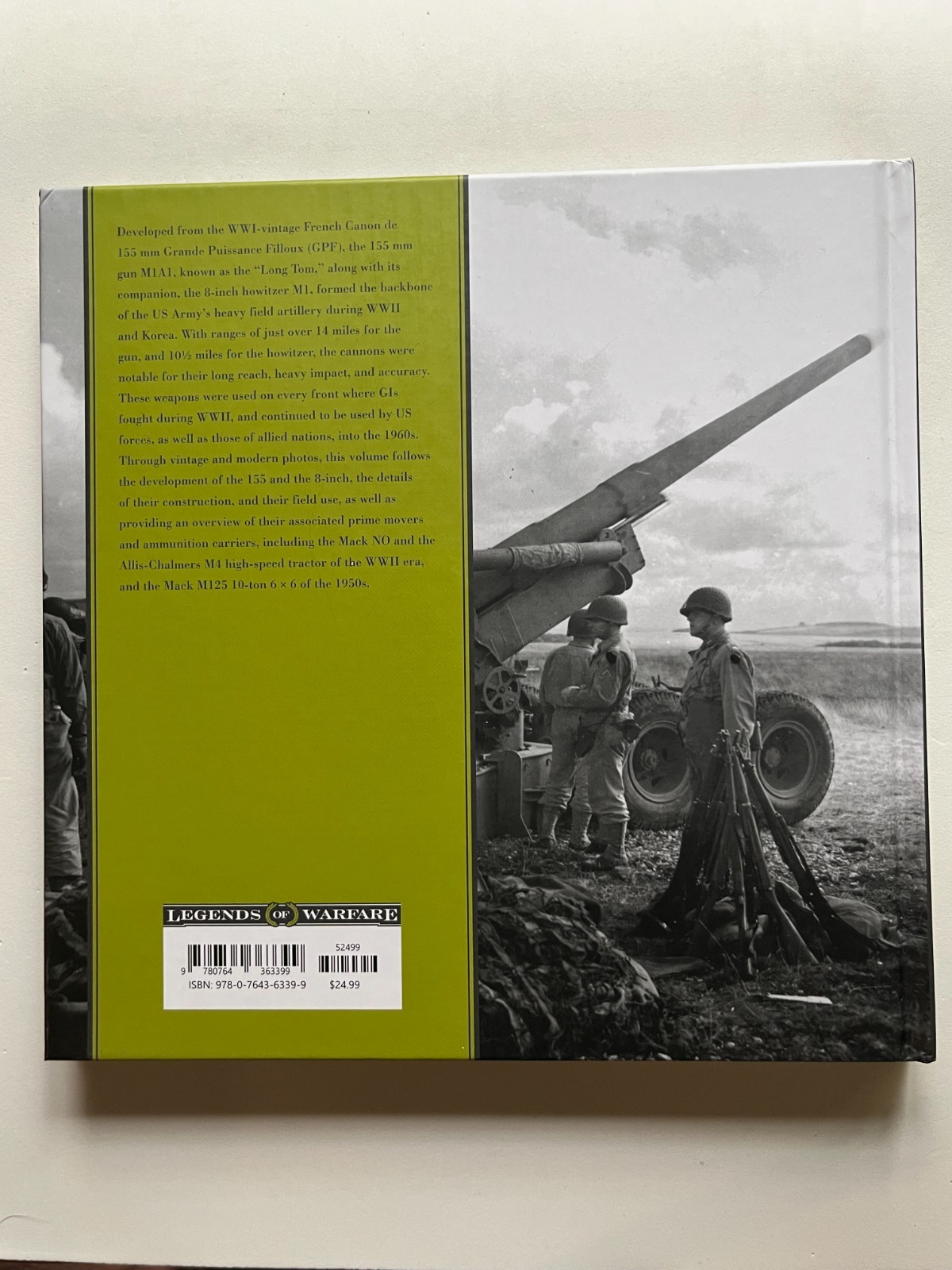 155 Mm Gun M1 Long Tom : And 8-Inch Howitzer in WWII and Korea by David Doyle