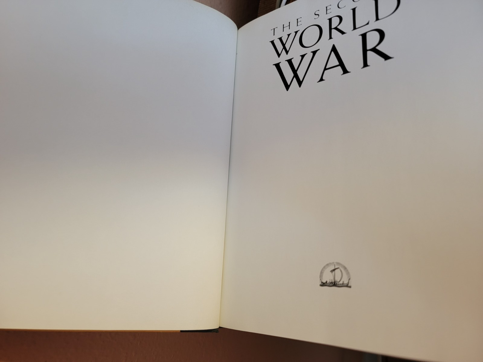 RARE! THE SECOND WORLD WAR by JOHN KEEGAN (1989, Hardcover) FINE w/JACKET