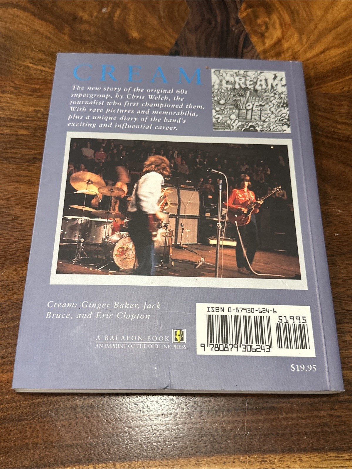 Cream: The Legendary Sixties Supergroup – Paperback – By Chris Welch