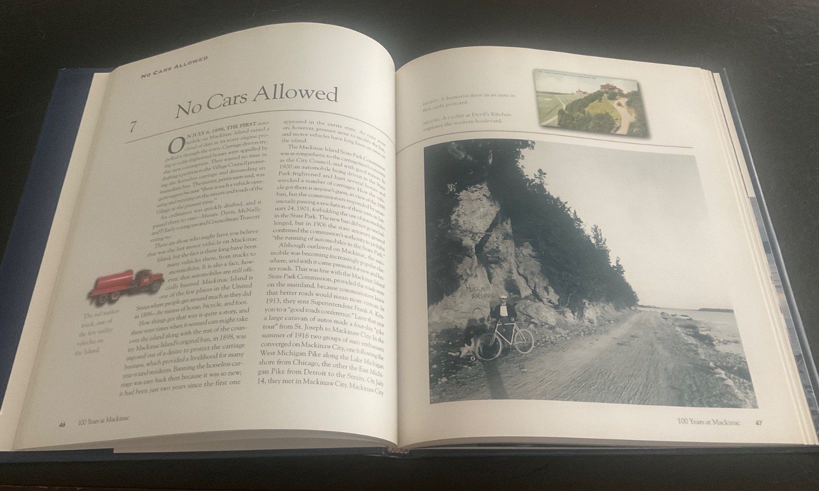 100 Years at Mackinac: Centennial History of the Mackinac Island – HC Book w/DJ