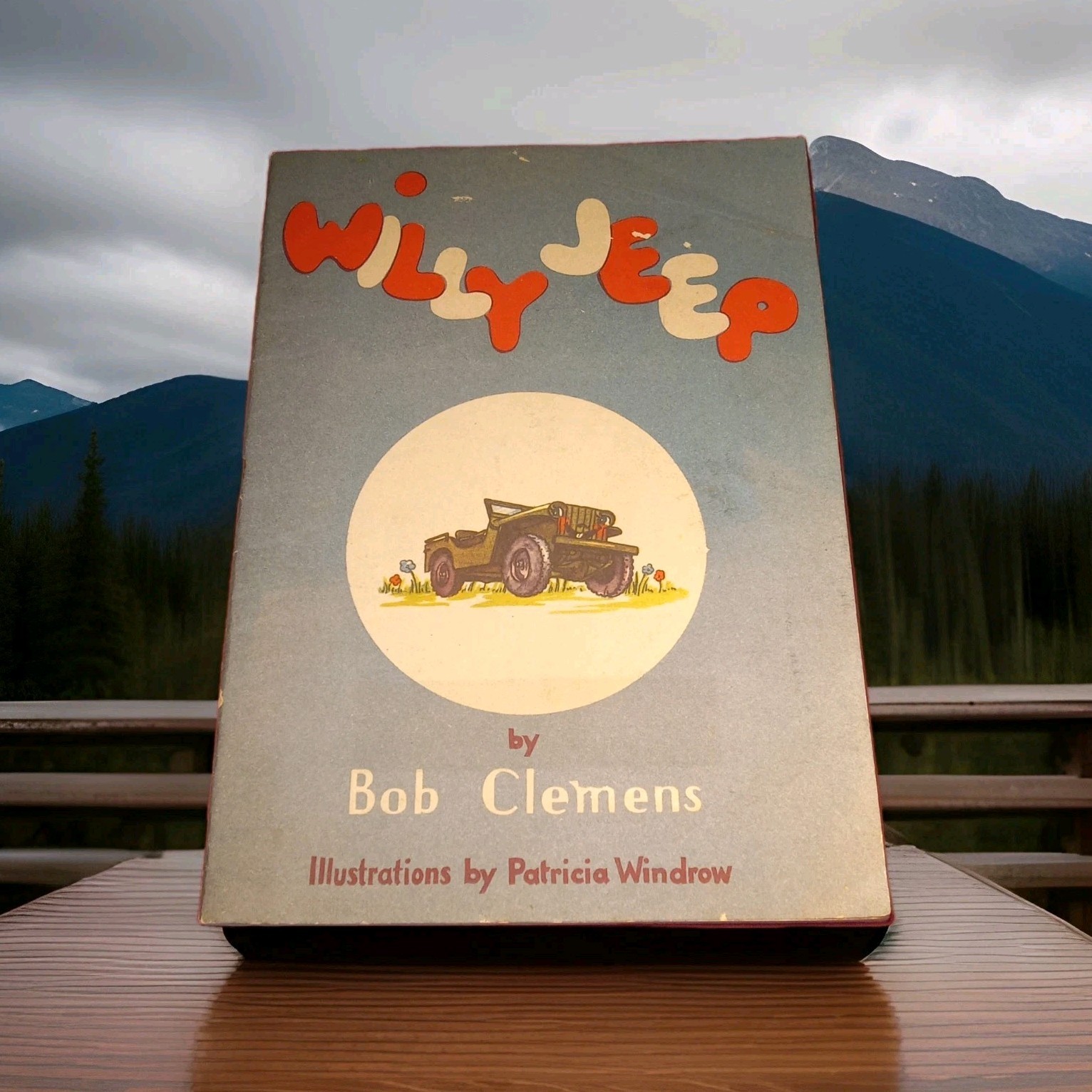 Willy Jeep by Bob Clemens Hardcover 1st Ed 1943 Illustrated Patricia Windrow