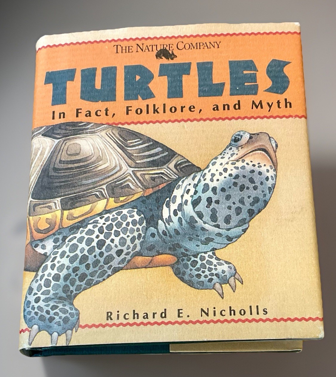 Turtles in Fact, Folklore, and Myth Hardback Book Pocket Size Richard Nicholls