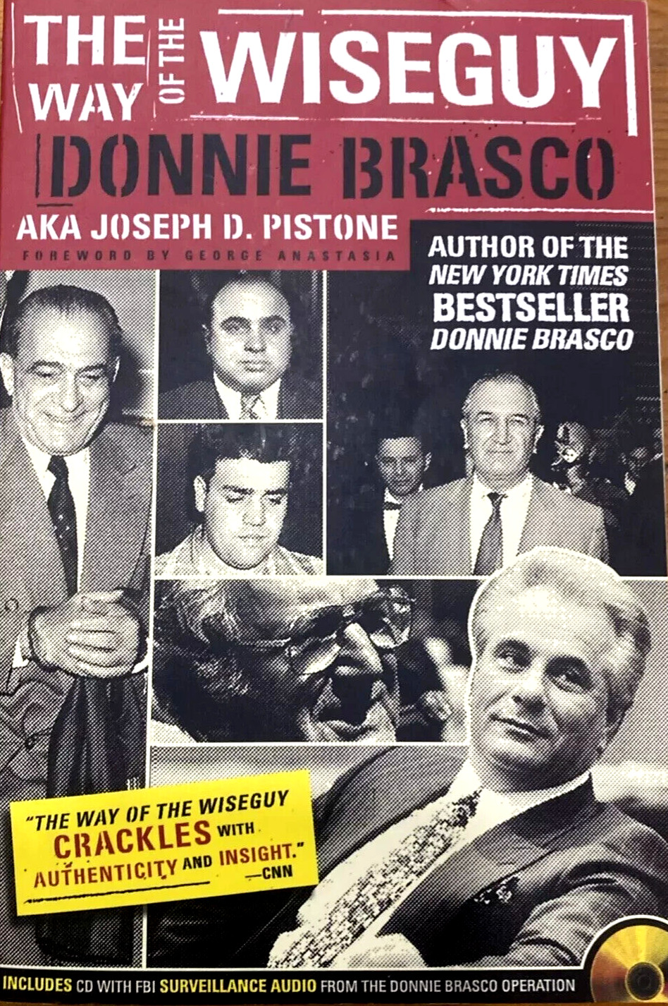The Way Of The Wiseguy Hand Signed by Joe Pistone Real Donnie Brasco Cosa Nostra