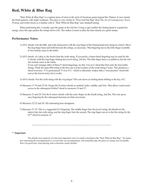 The Art of Solo Fingerpicking – 30th Anniversary Edition How to Play Alternating
