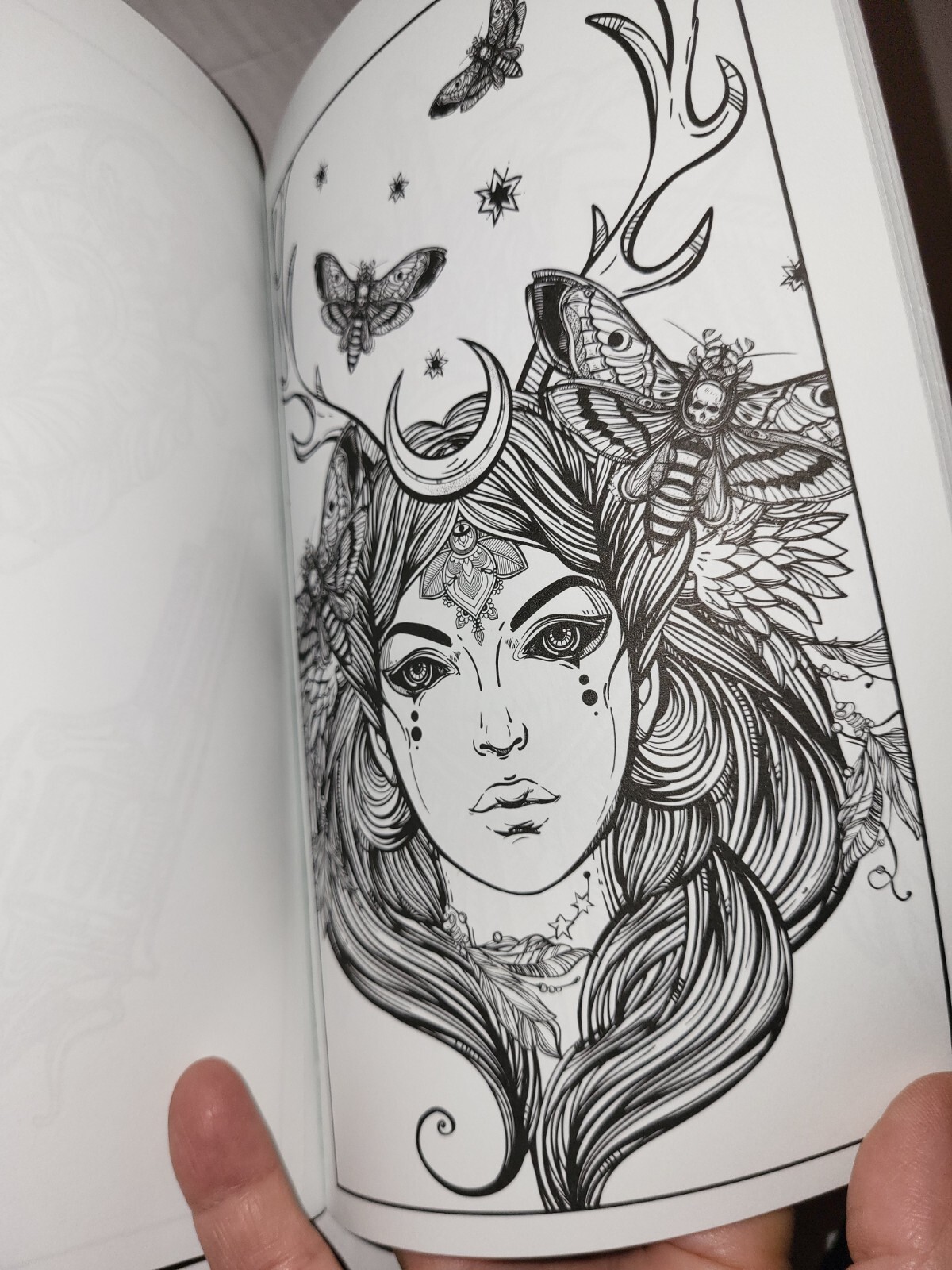 Bendon Just Add Ink Adult Tattoo Coloring Book
