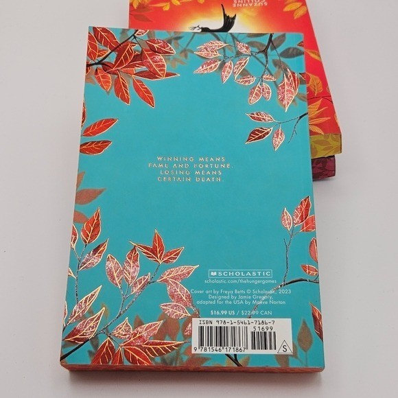 The Hunger Games trilogy paperback deluxe edition