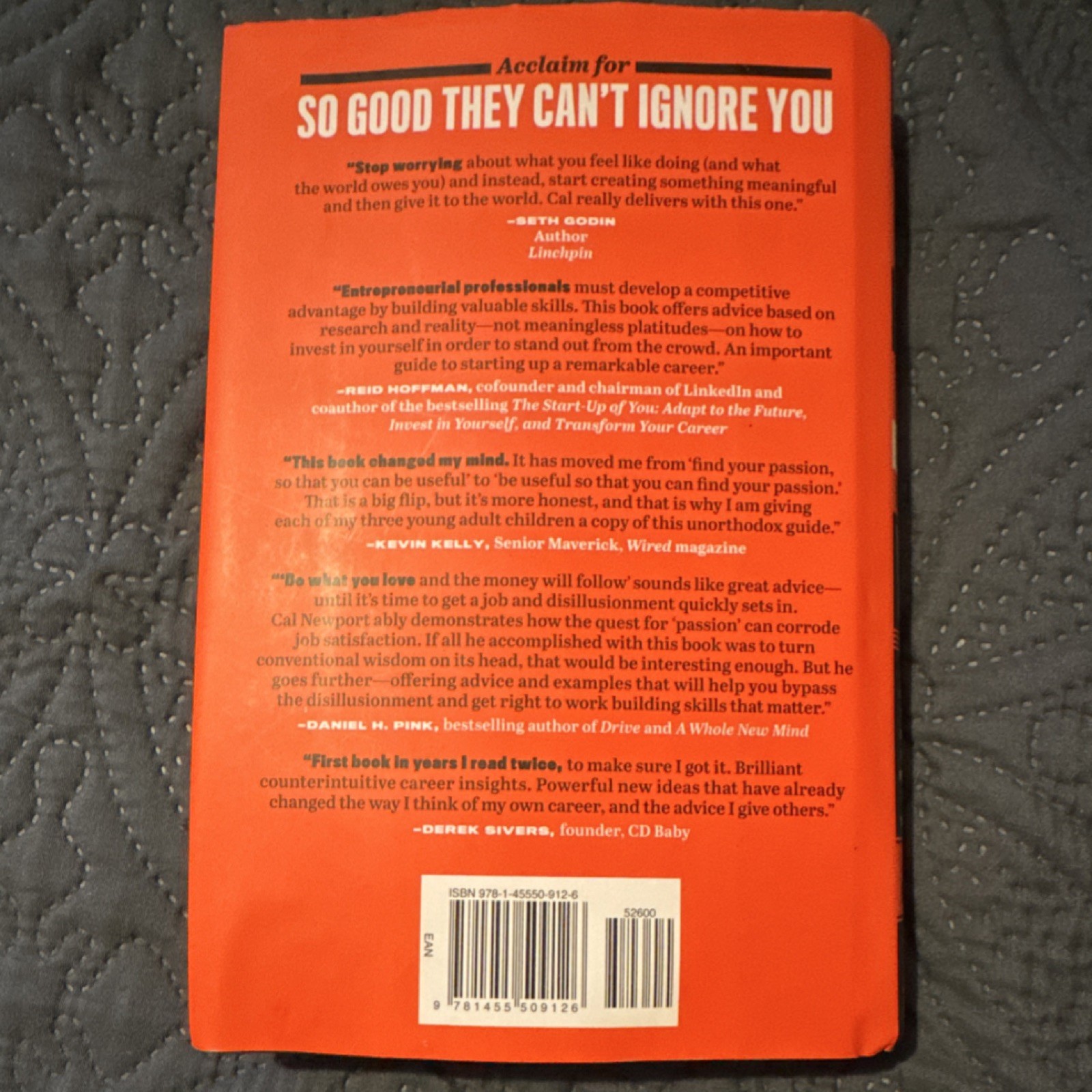 Cal Newport So Good They Can’t Ignore You Hardcover Career Nonfiction