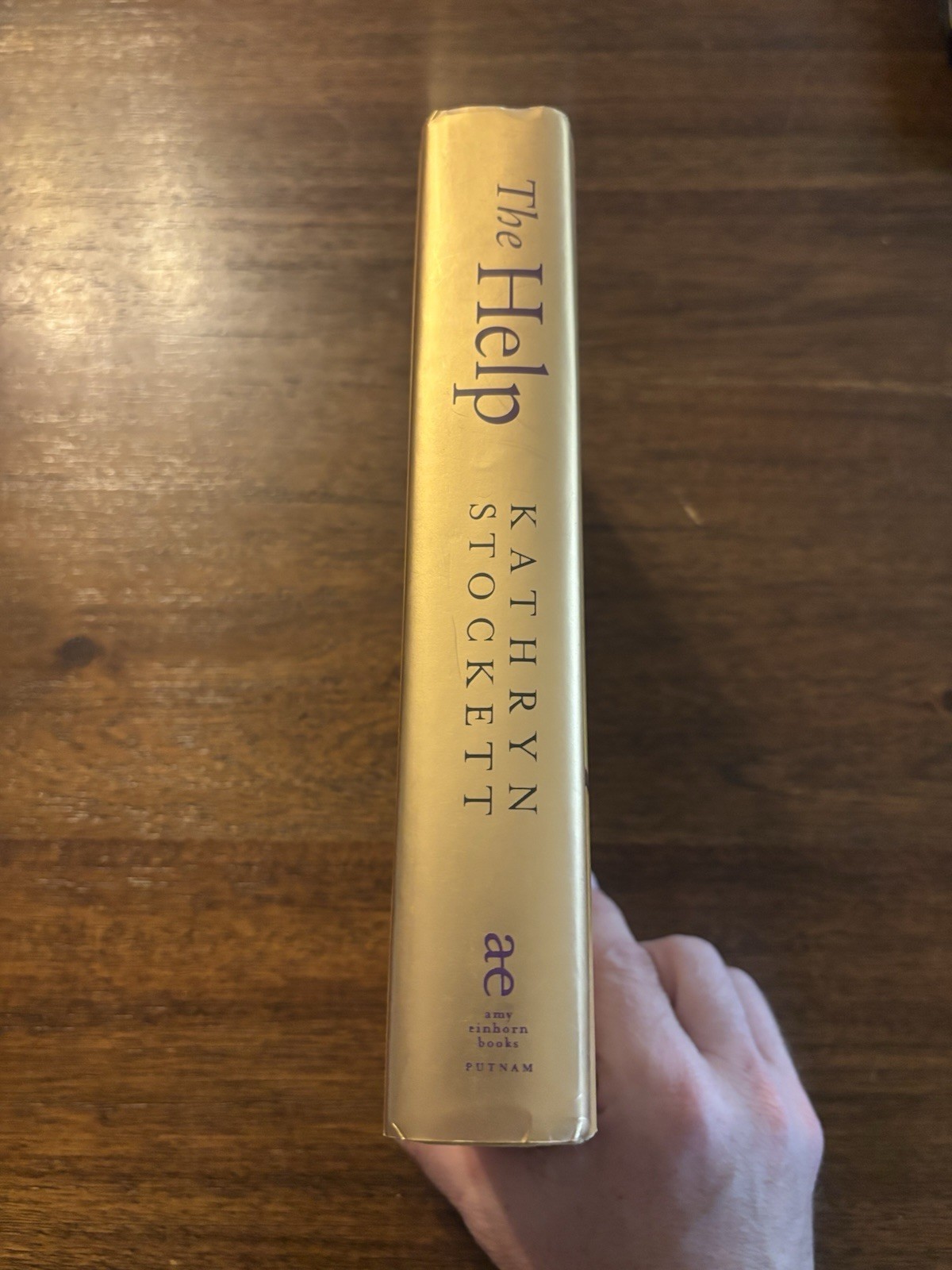 SIGNED The Help By Kathryn Stockett 1st Edition Later Printing 2009 HCDJ