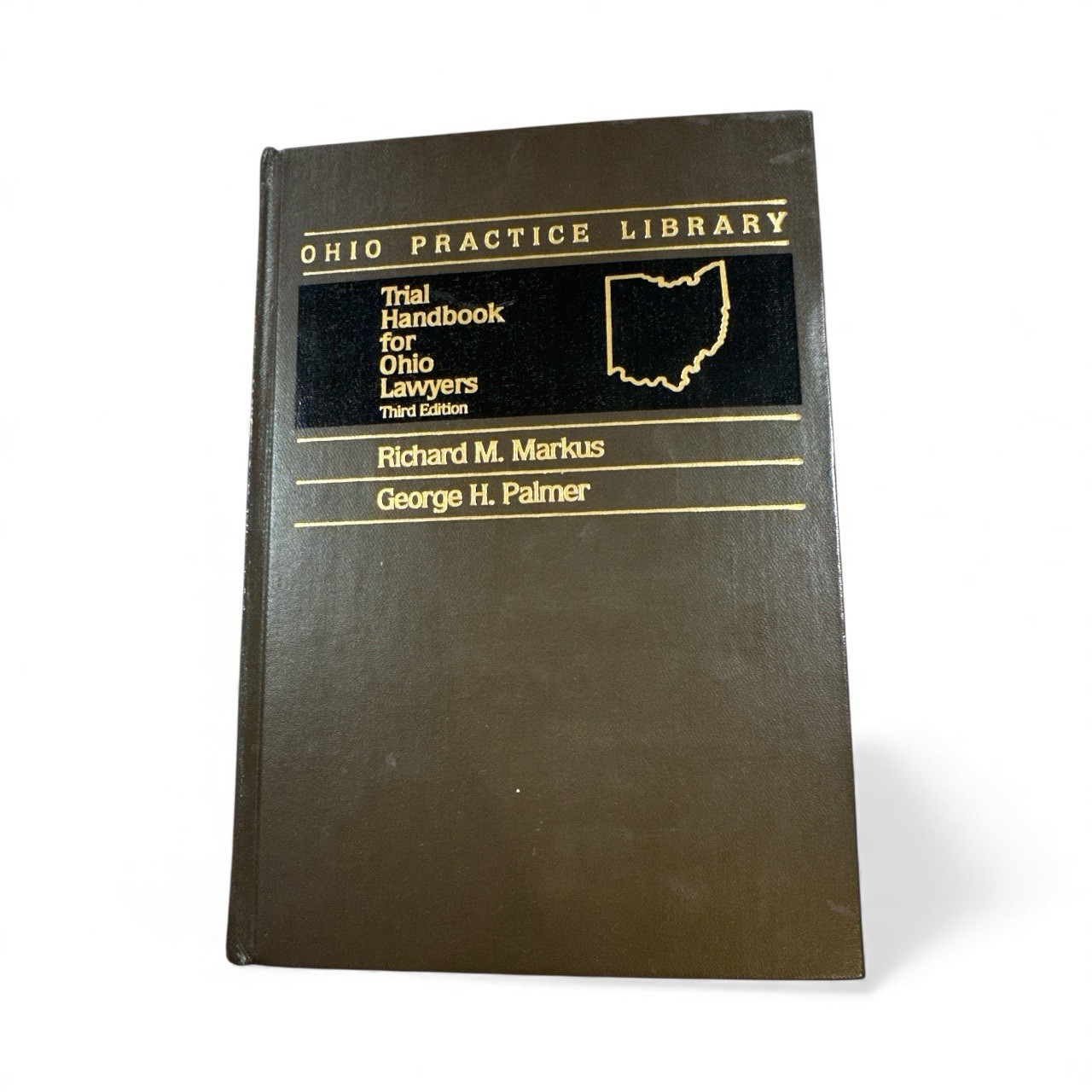 Trial Handbook For Ohio Lawyers Richard Markus 1991 With Supplement Insert