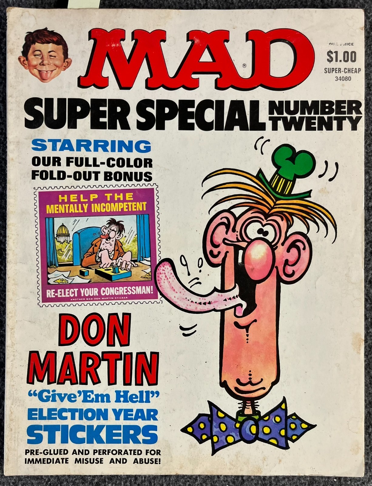 VINTAGE MAD Magazine Super Special Lot 4 Issues 11 16 18 20 Grade VGFN NO INSERT