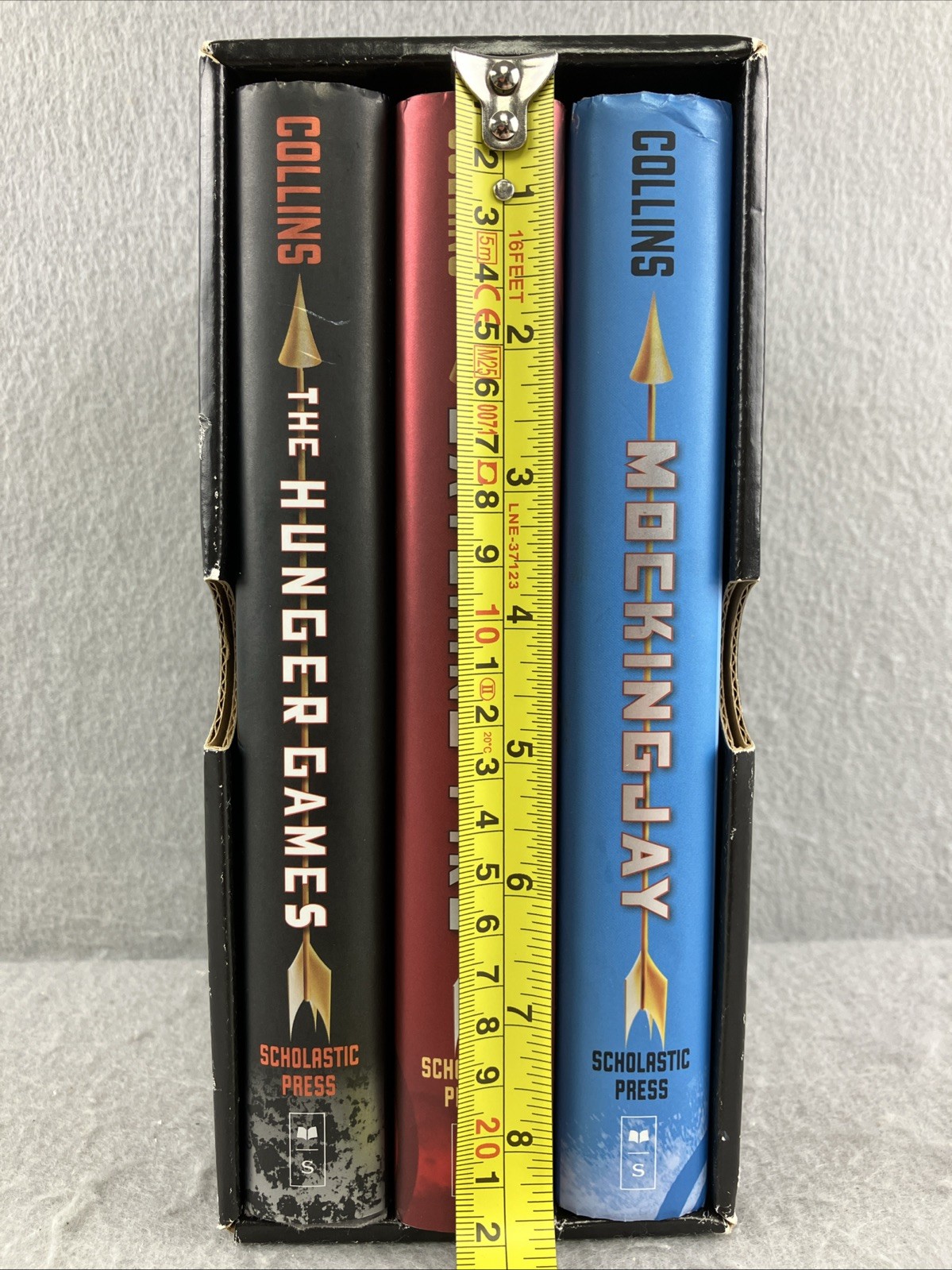 The Hunger Games Trilogy Box Set by Suzanne Collins (1st Edition Hardcovers 2008
