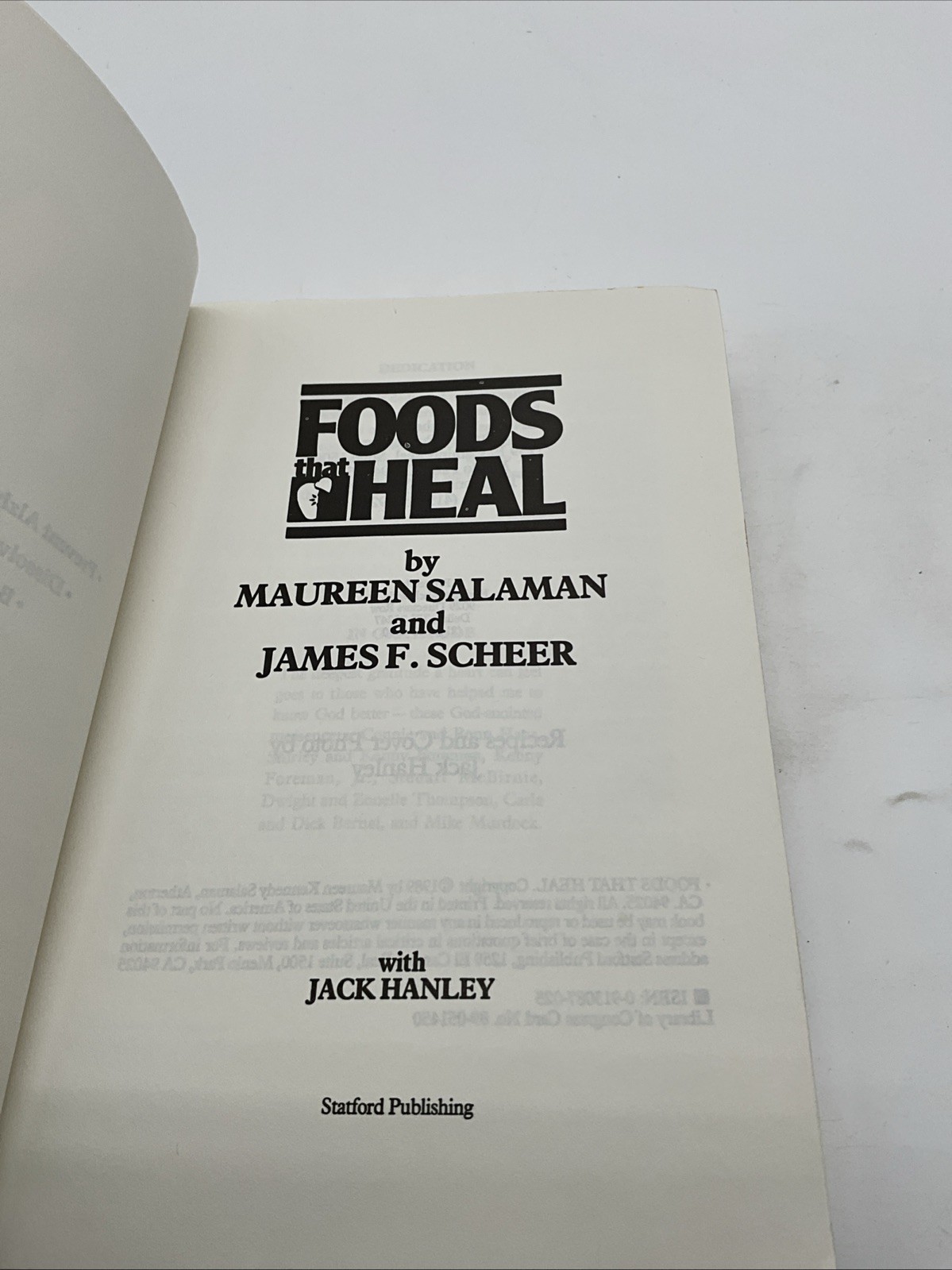 Foods That Heal, By Maureen Salamanca, Nutrition, Paperback CD