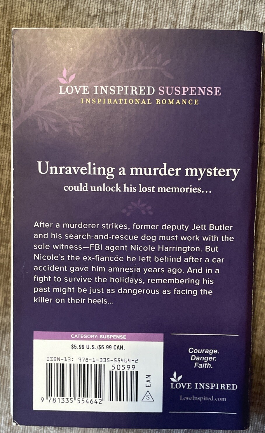 7 PBs: Love Inspired Suspense-Apr/Oct/Nov/Dec’21-VERY GOOD!