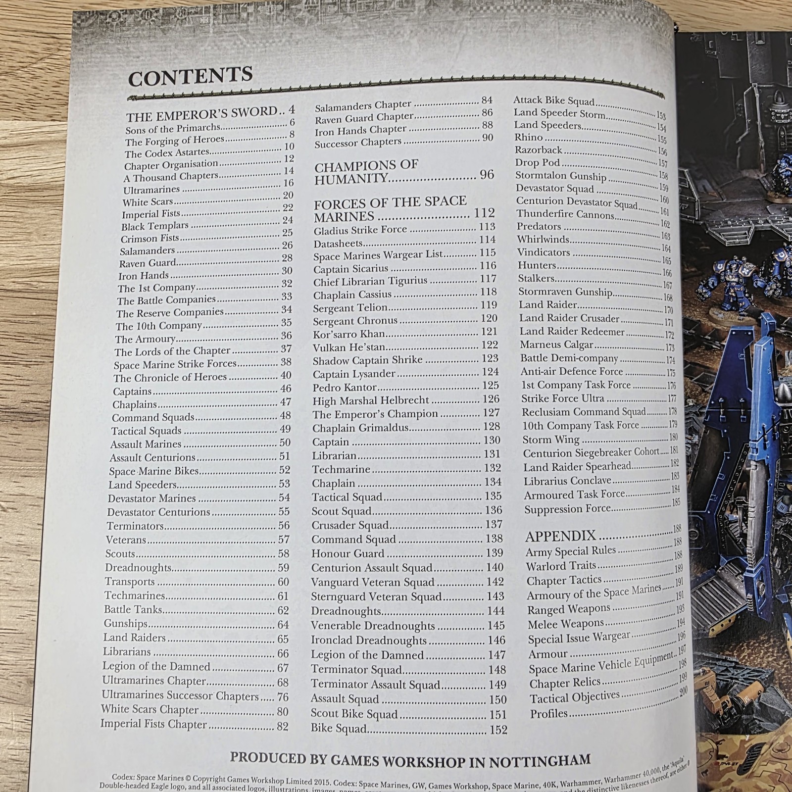 Warhammer 40,000: Codex Adeptus Astartes Space Marines (Hardback, 2015) RPG