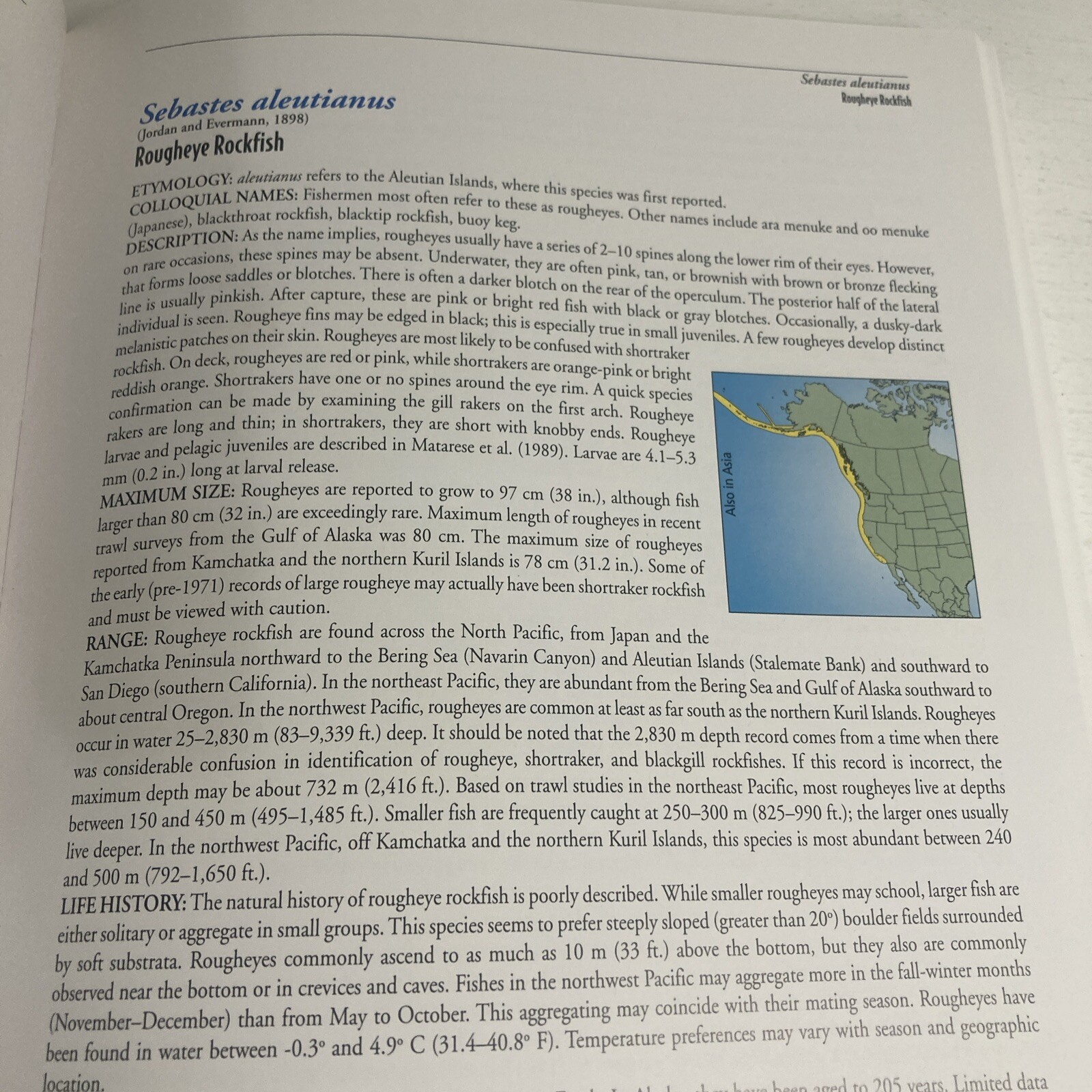 The Rockfishes Of The Northeast Pacific Paperback Many Authors Signed By All