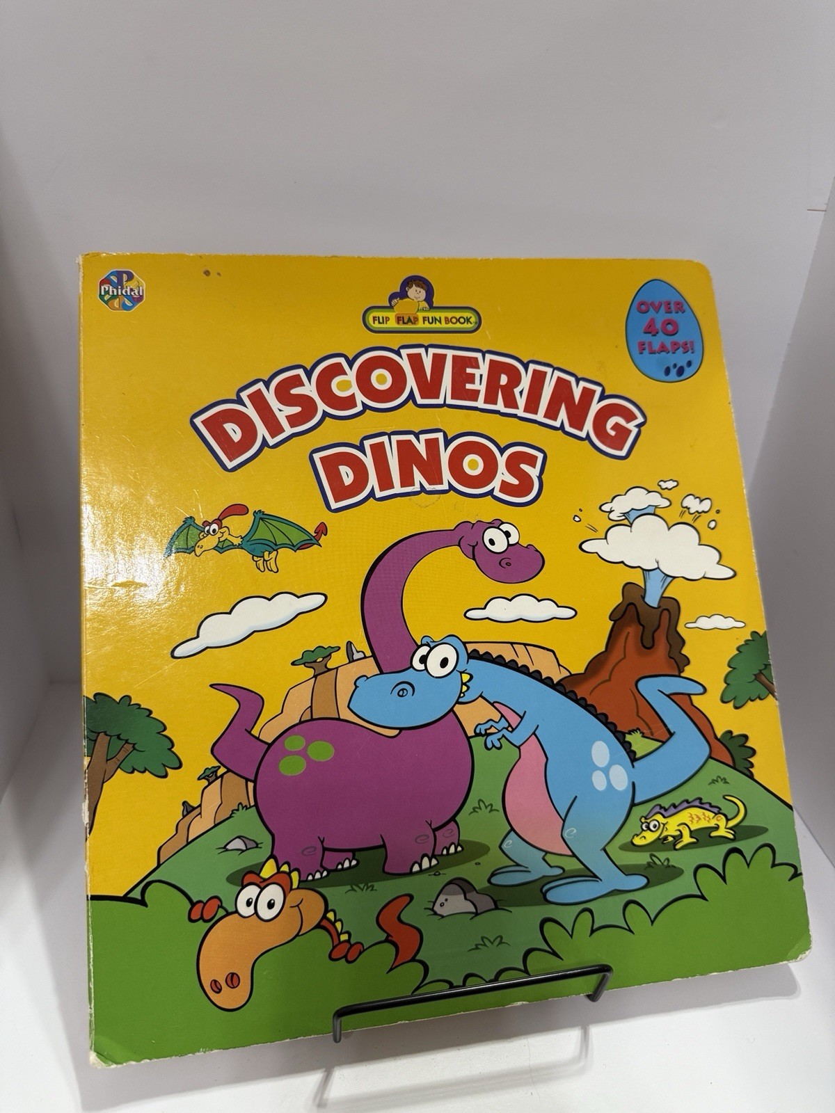 Discovering Dinos Flip Flap Fun Book Children’s Dinosaur Lift-the-Flap