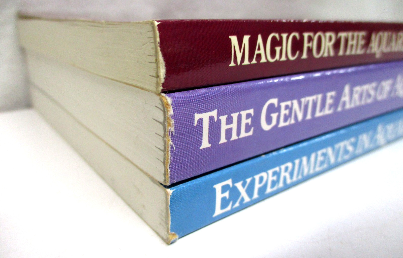The Gentle Arts of Aquarian Magic, Experiments In, Magic For Age lot by Green