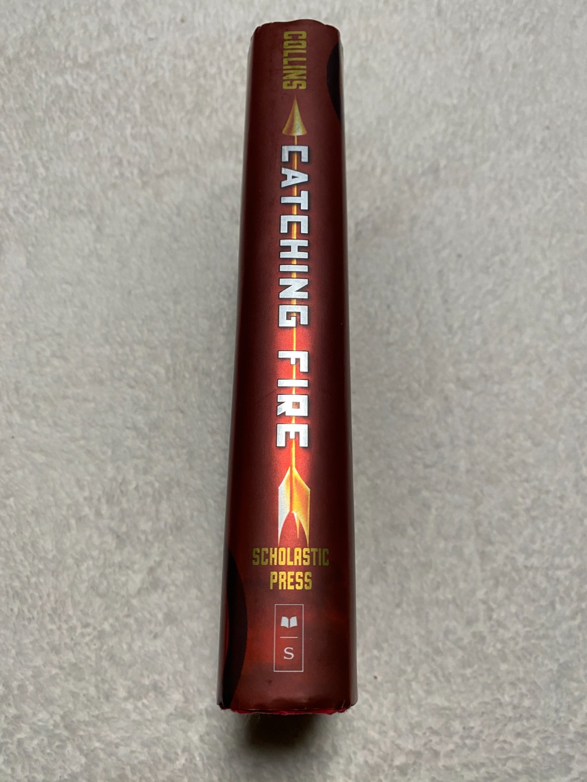 Catching Fire Suzanne Collins HC First Edition 2009 Hunger Games Book 2 VG+