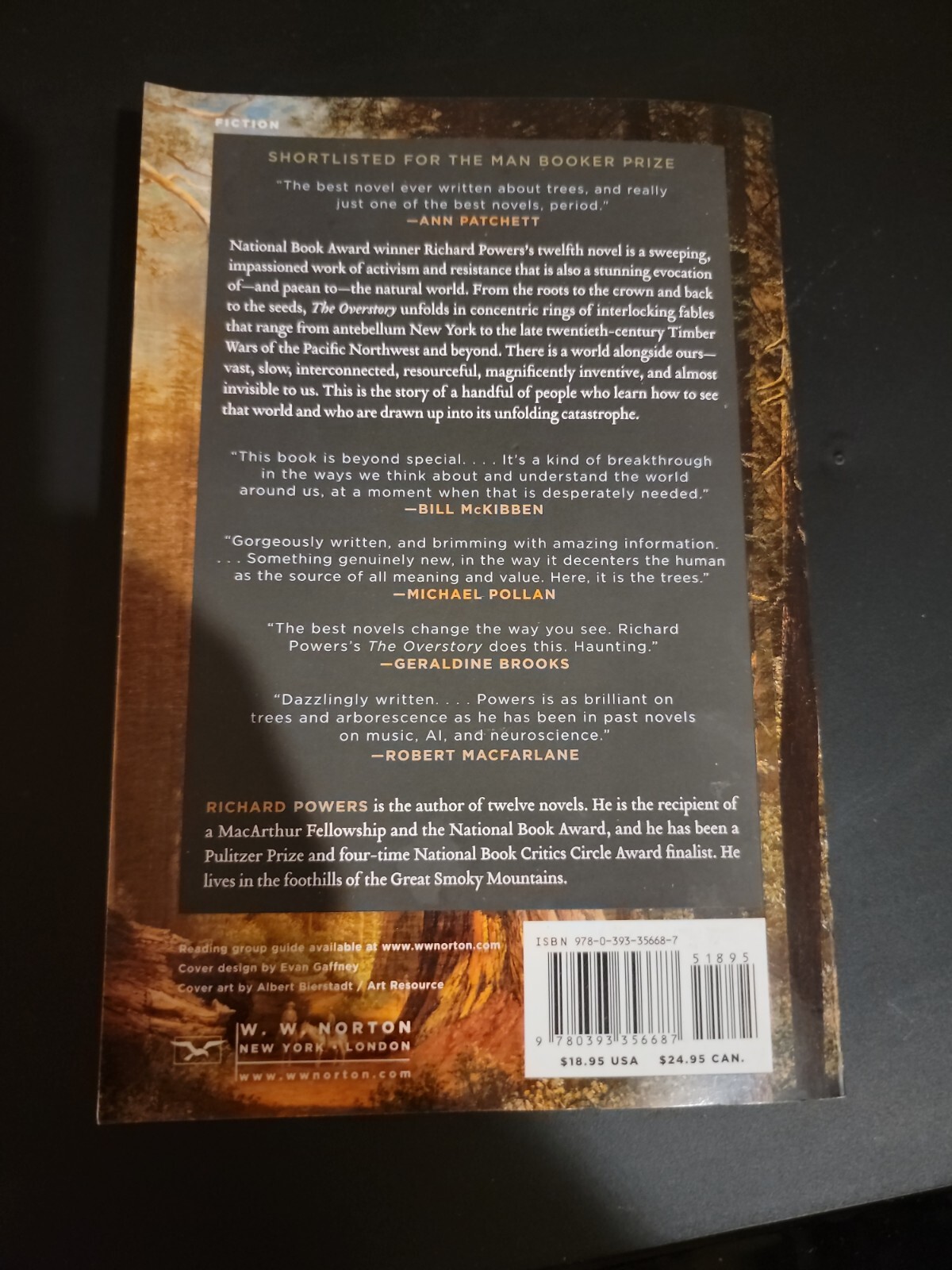 The Overstory: A Novel – Paperback By Powers, Richard – GOOD