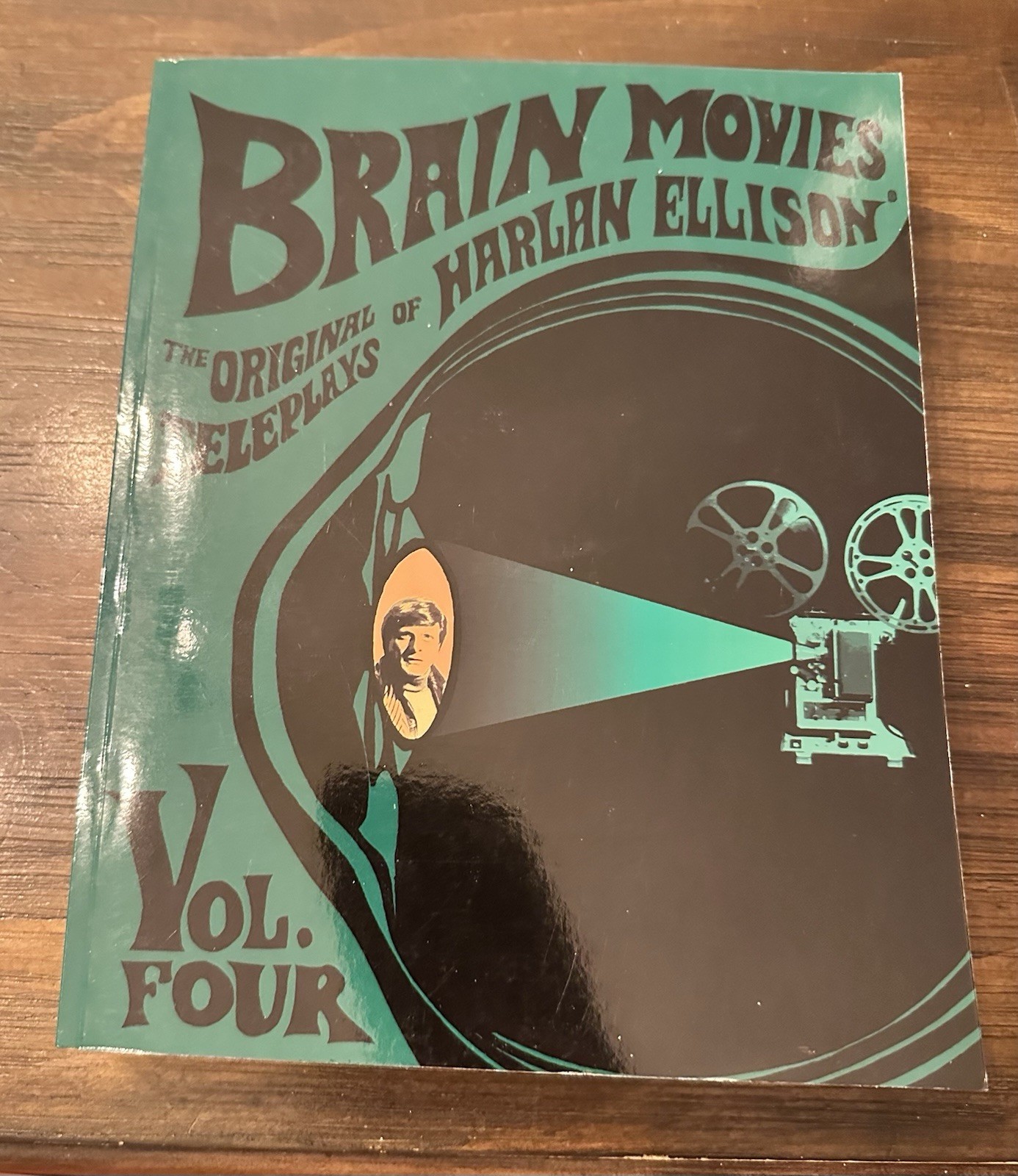 Harlan Ellison Brain Movies Vol 1-8 With V1 Signed