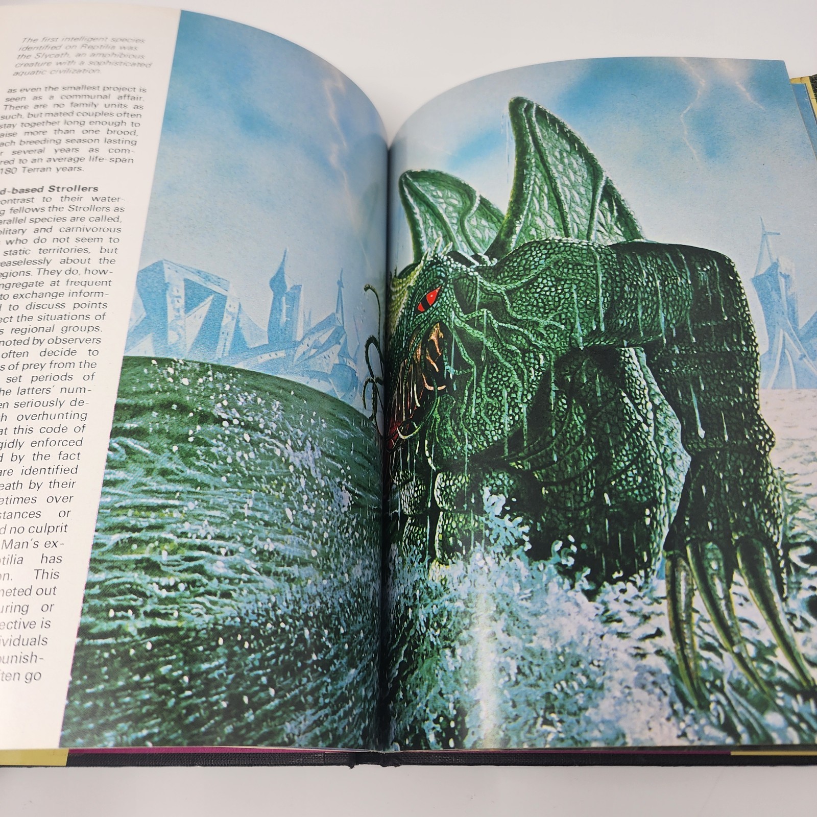 Aliens in Space Steven Caldwell 1979 Hardcover Galactic Encounters Crescent Book
