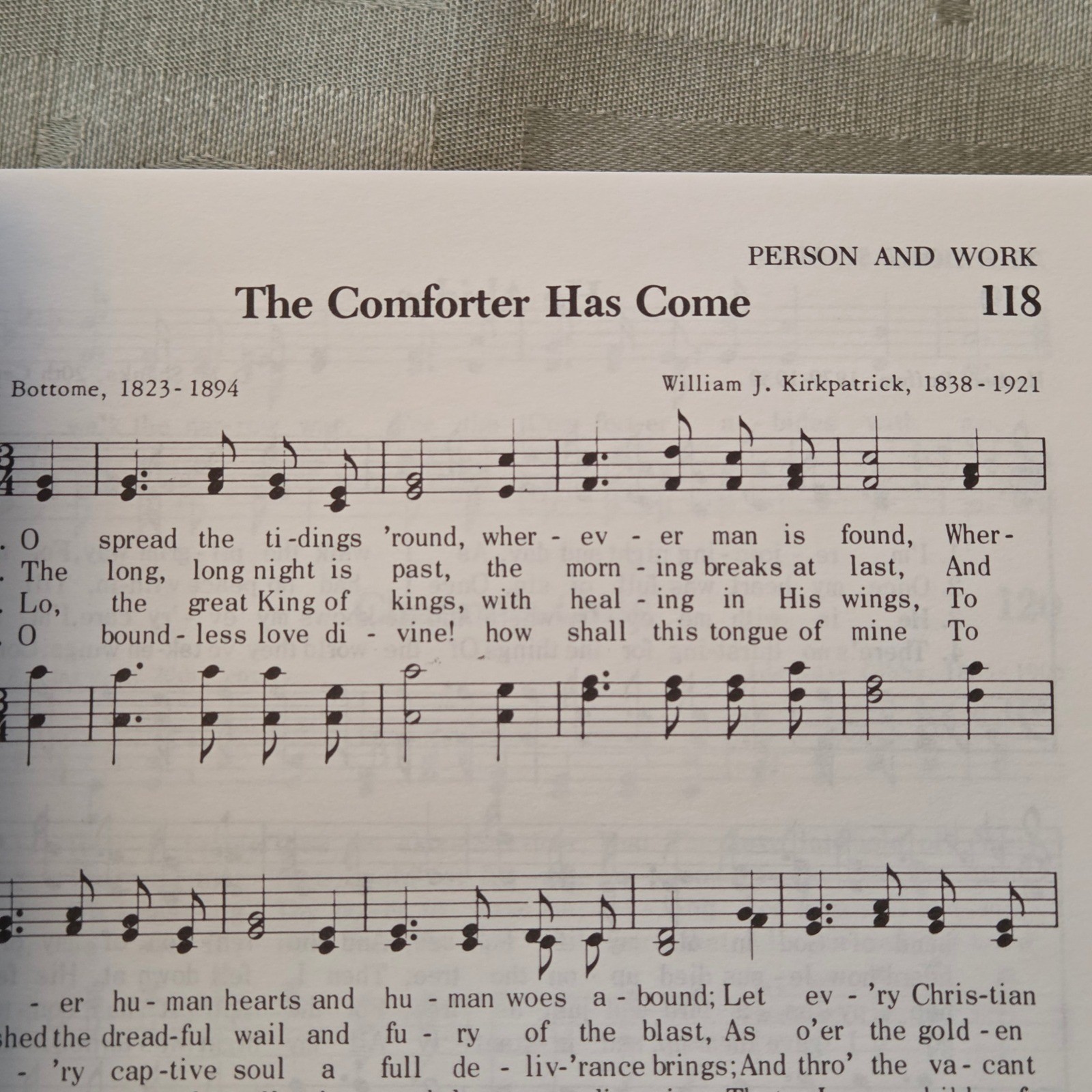 Hymns of Glorious Praise 1969 Gospel Publishing House Springfield MO Hymnal