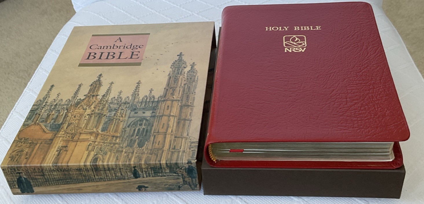 Cambridge NRSV Minster Text Edition Calfskin Leather Apocrypha
