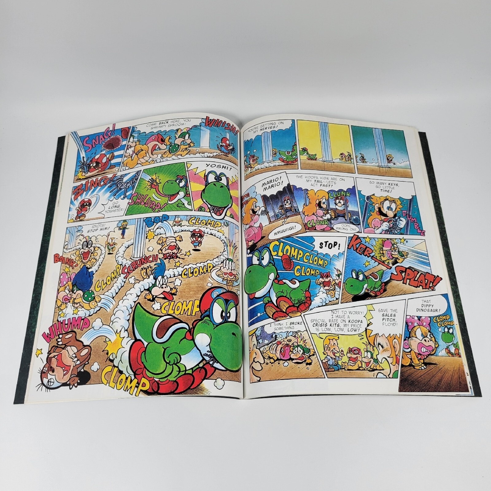 VTG Nintendo Super Mario Adventures Charlie Nozawa Original 1st Edition 1993 VG