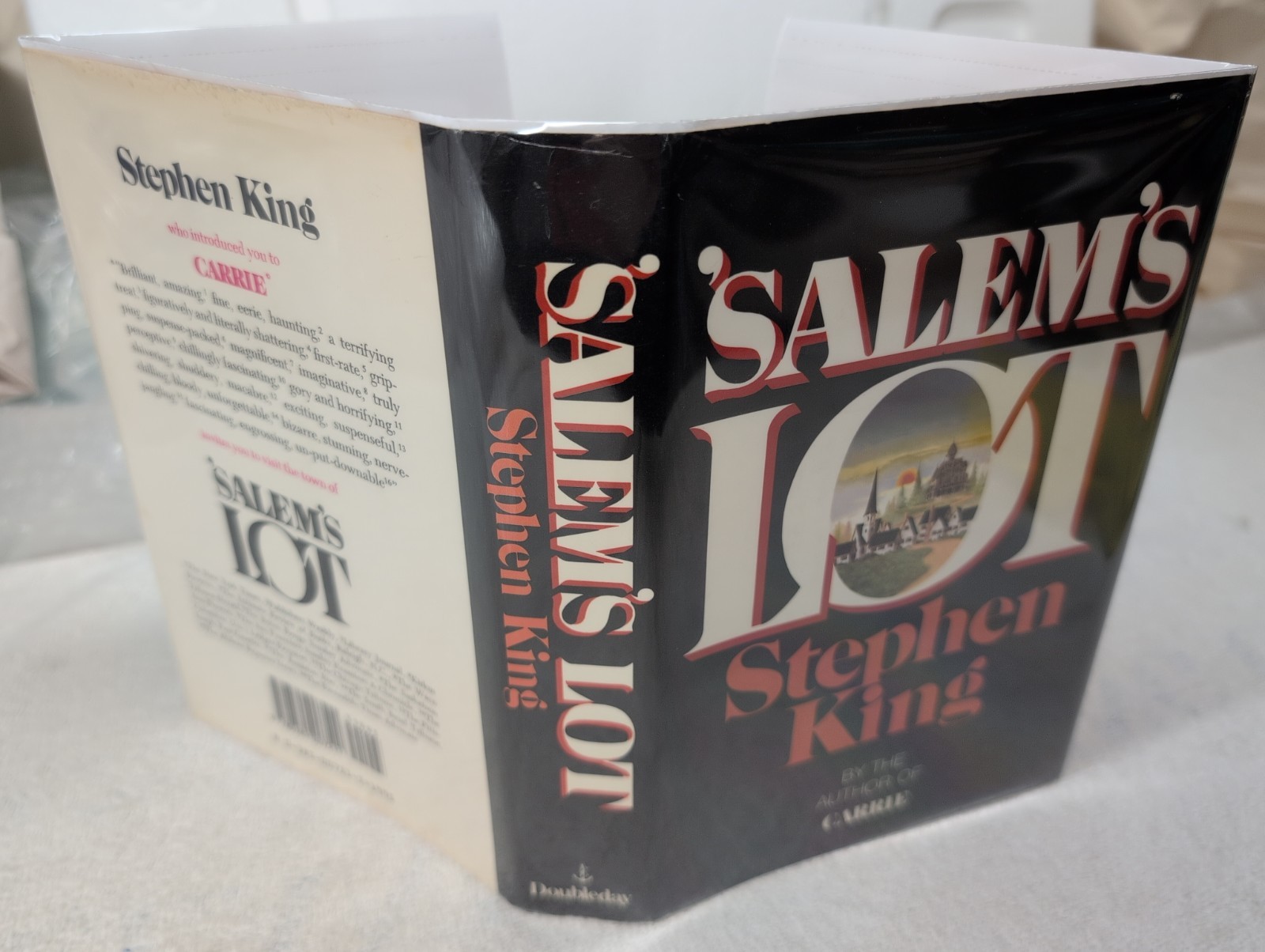 RARE 1st Edition SALEM’S LOT Stephen King (1975) Later Printing $19.95 + Mylar!!