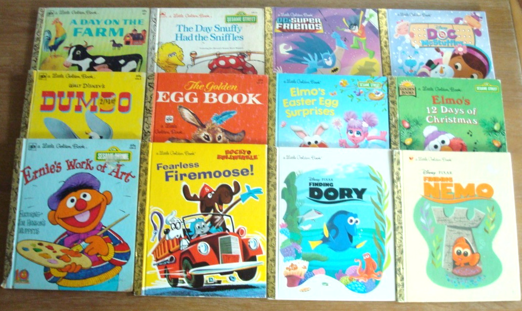 A Little Golden Book Lot of 110 Books / 120 Stories