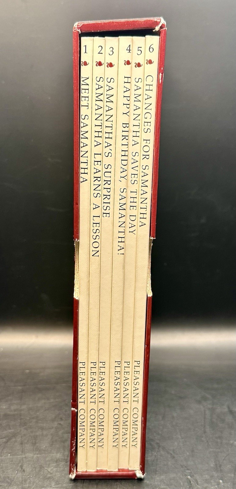 American Girl 1st Edition Samantha Box Set Pleasant Company Books 1-6 SOME MINT