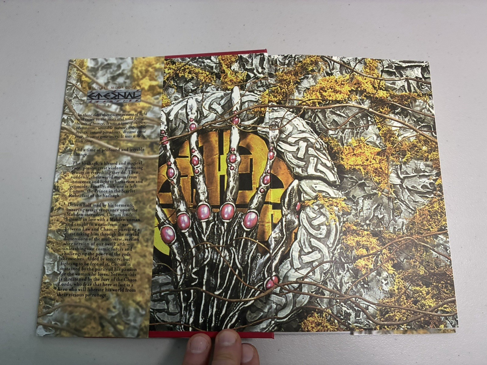 CORUM: THE COMING OF CHAOS (ETERNAL CHAMPION) By Michael Moorcock – Hardcover EX
