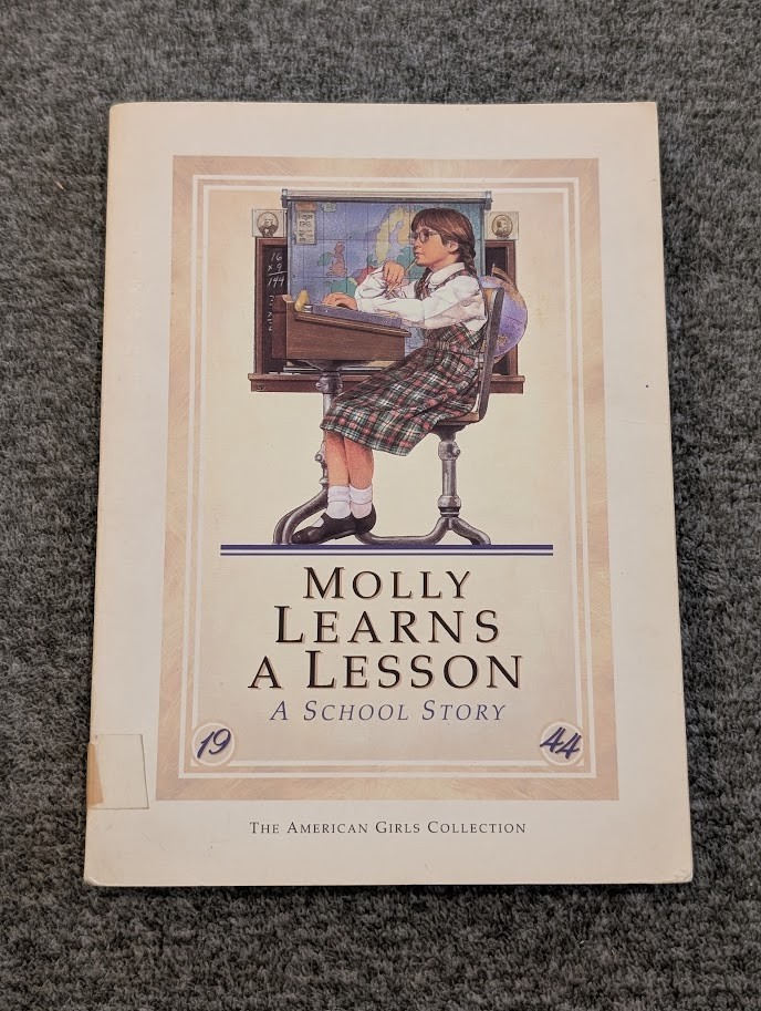 Vintage American Girl Molly Books Lot of 4 Pleasant Company Paperbacks