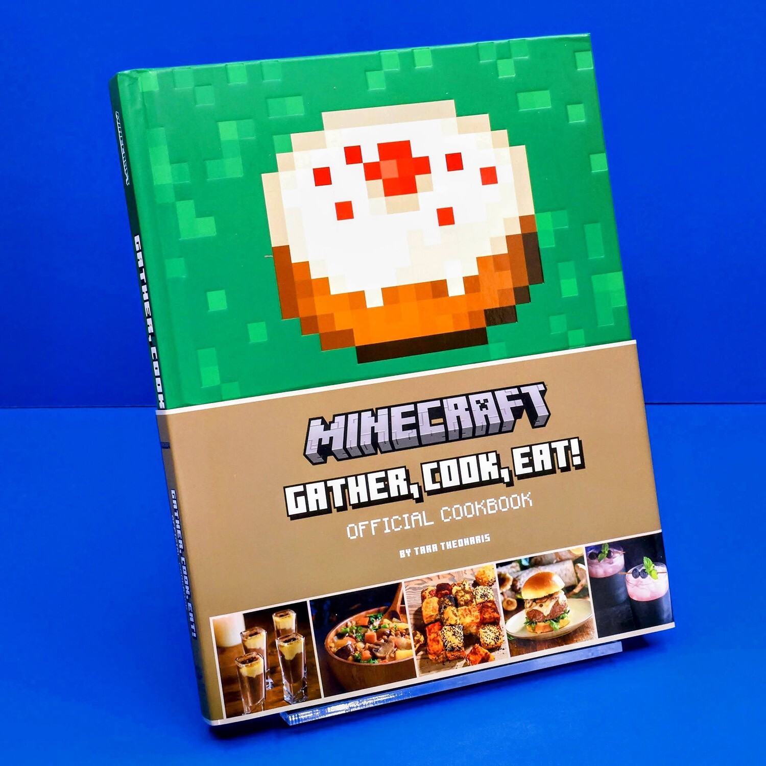 Minecraft: Gather, Cook, Eat! Official Hardcover Cookbook Art Food Guide