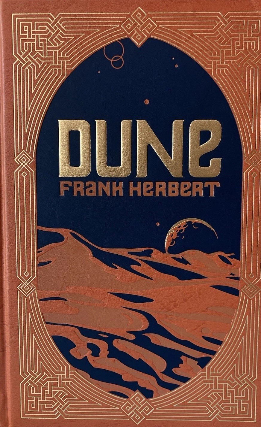 DUNE by Frank Herbert Deluxe Leather Bounded Book Barnes & Noble – Preowned